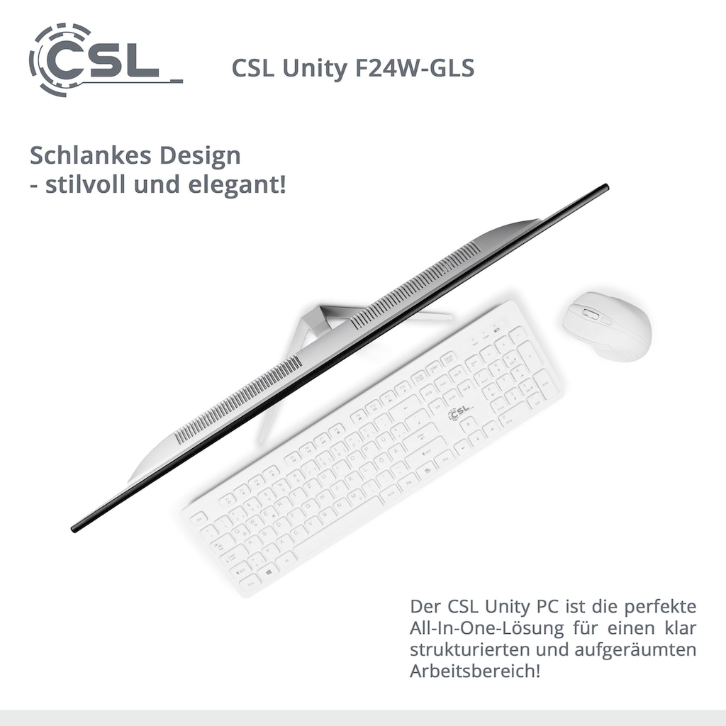 CSL All-in-One PC »Unity F24-GLS mit Windows 10 Home«