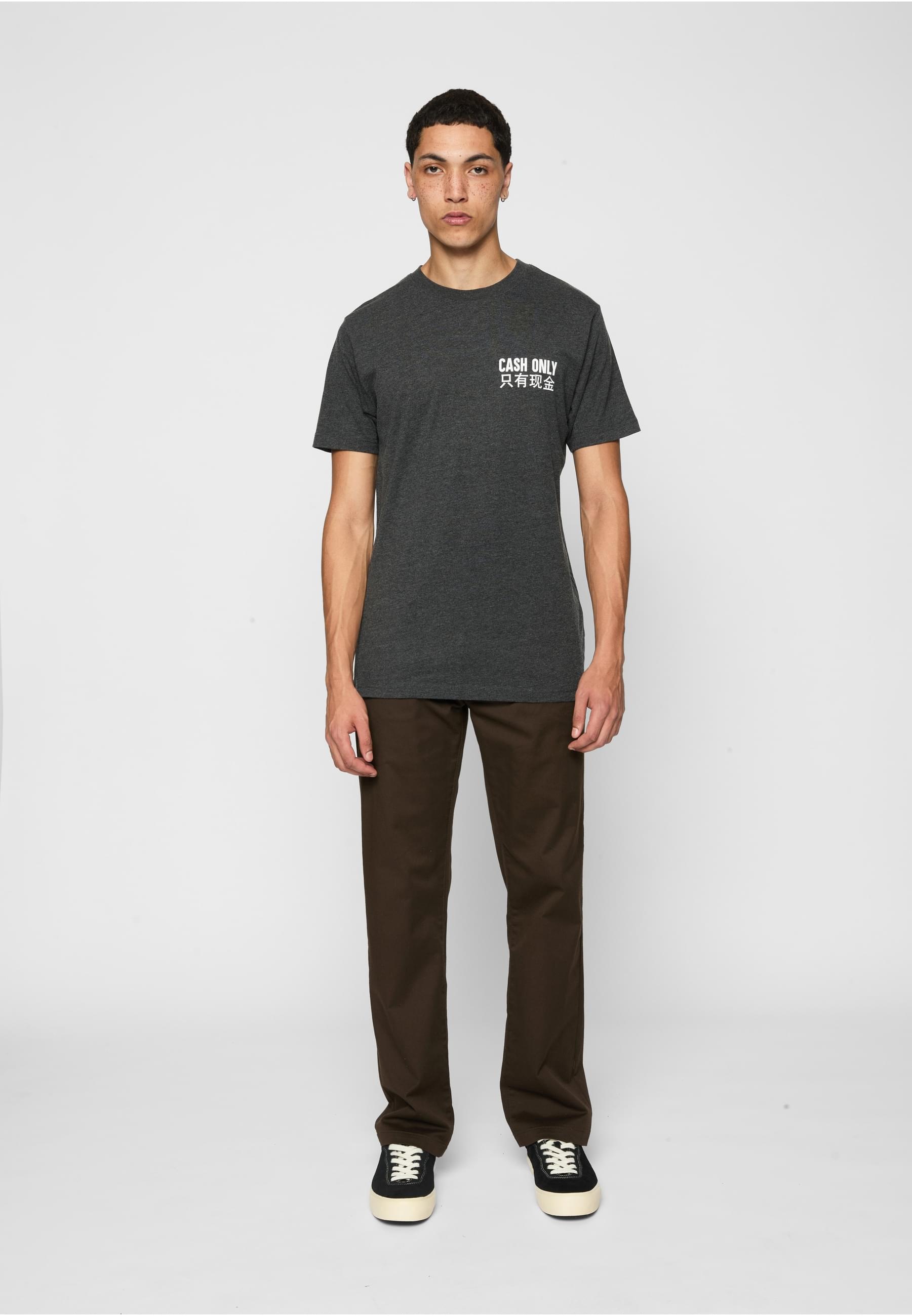 MisterTee Kurzarmshirt »MisterTee Herren Cash Only Tee«, (1 tlg.)