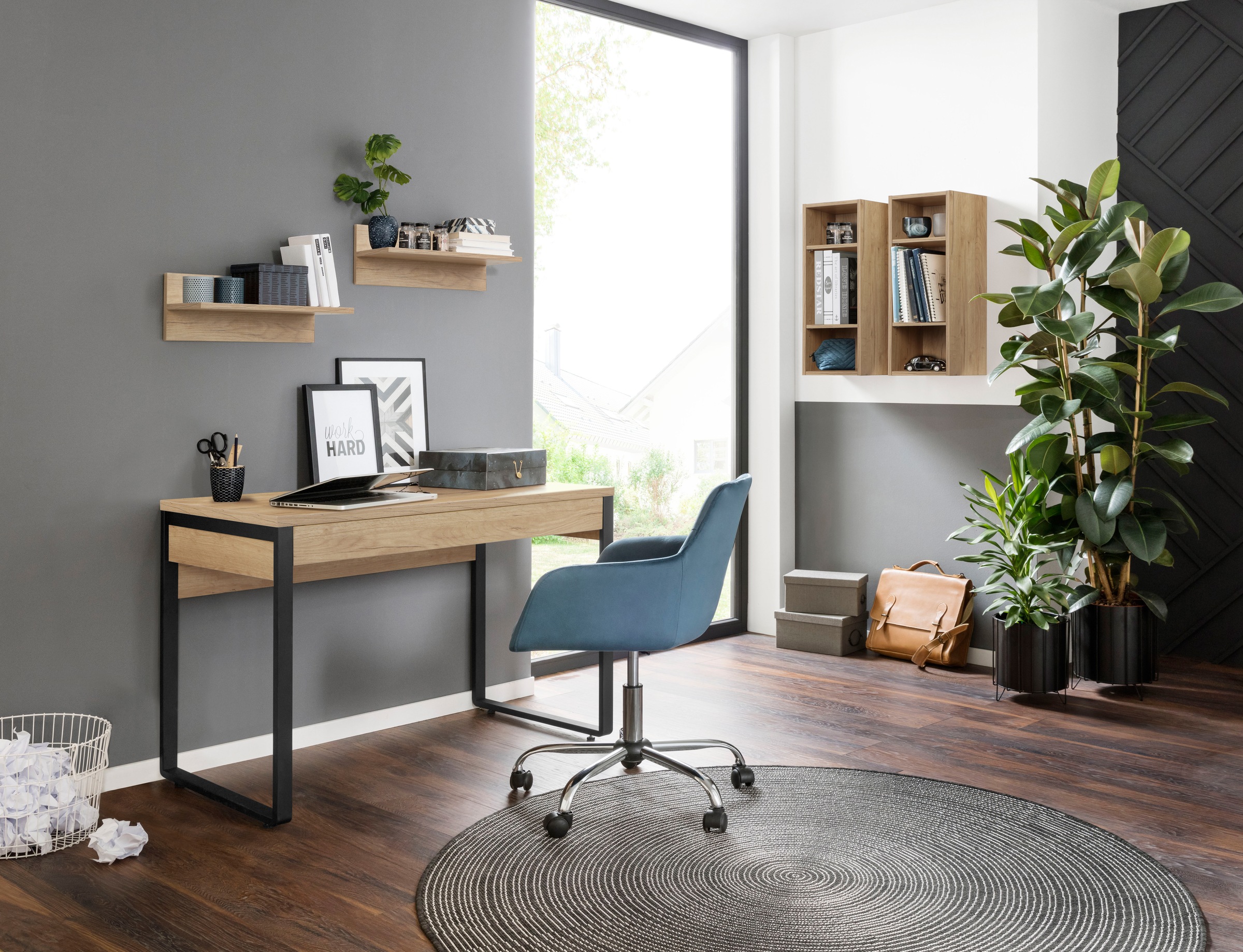 OTTO home Schreibtisch "Moid, Computertisch im modernen Design," Breite 120 günstig online kaufen