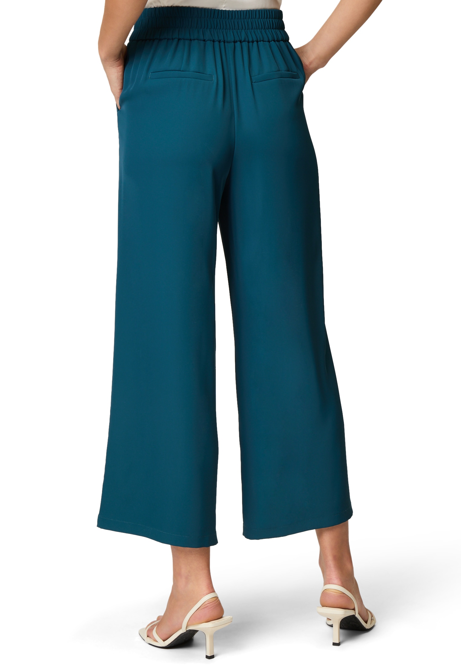 Zero Stoffhose »zero Hose weites Bein 28 Inch«, Plain/ohne Details