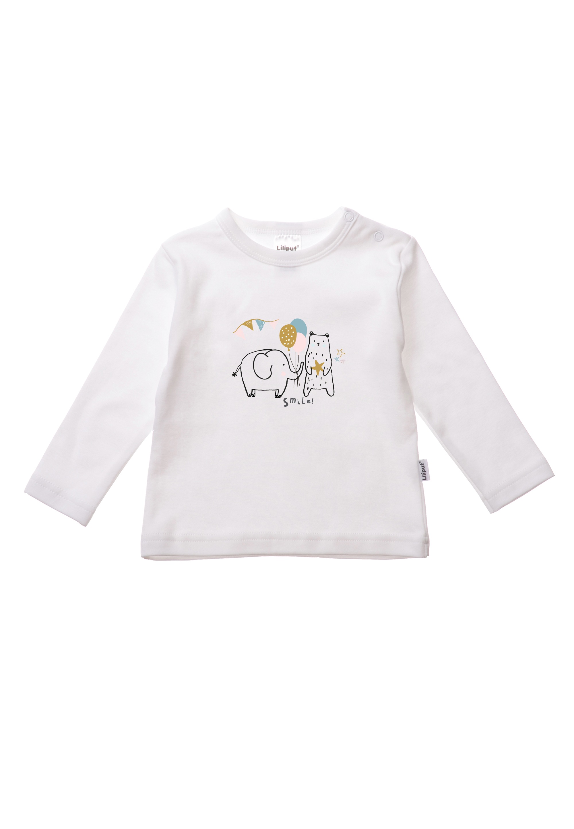 Thumbnail - Liliput Langarmshirt 2 Stk. mit praktischen Druckknöpfen