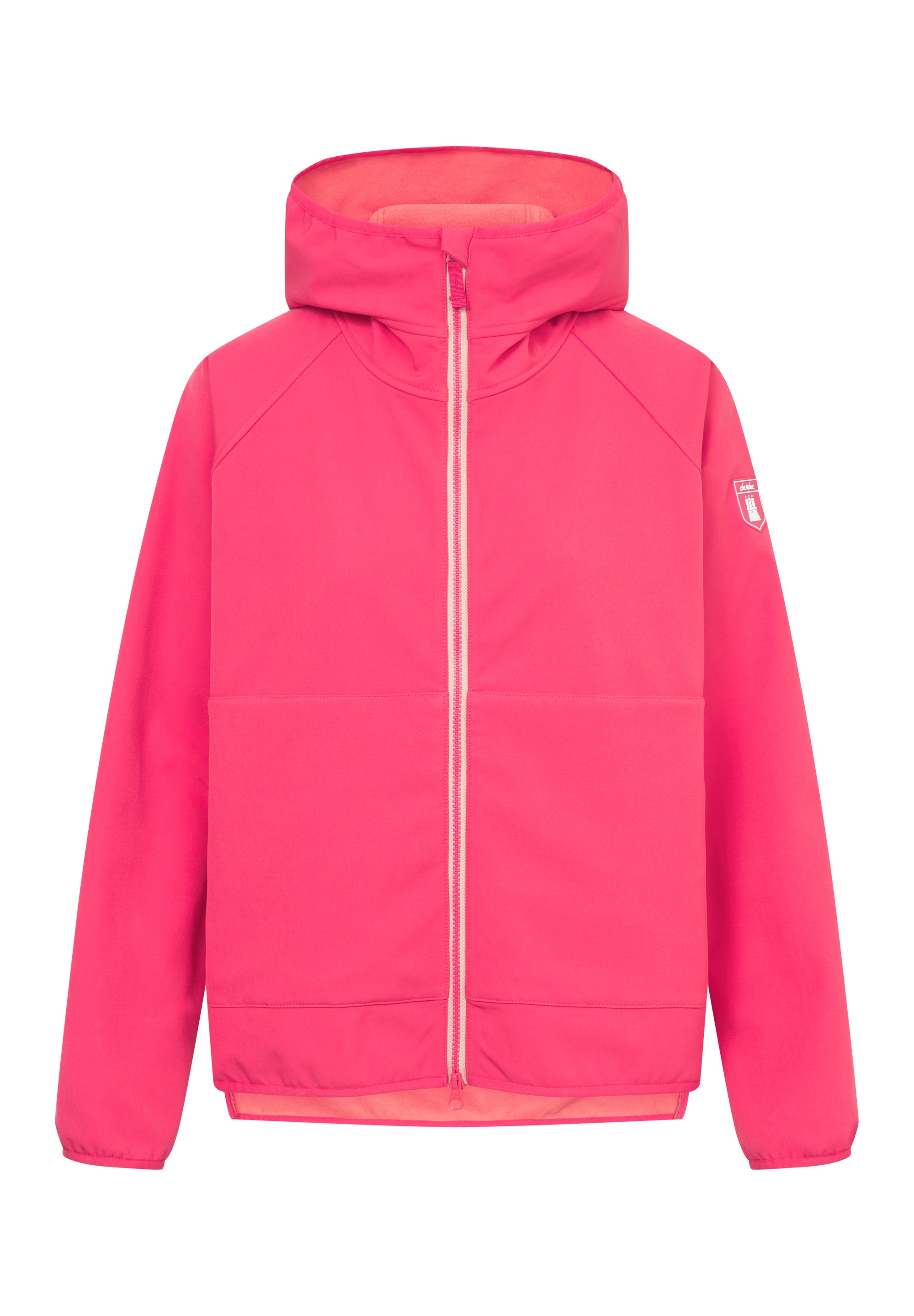 Derbe Softshelljacke »Peutby«, mit Kapuze, wasserabweisend, winddicht, Kapuze