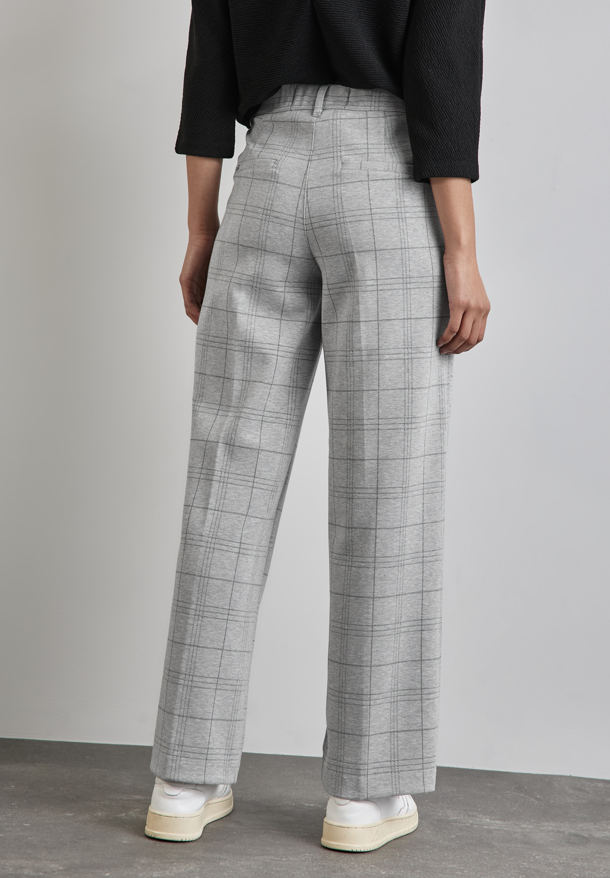STREET ONE Stoffhose, High Waist
