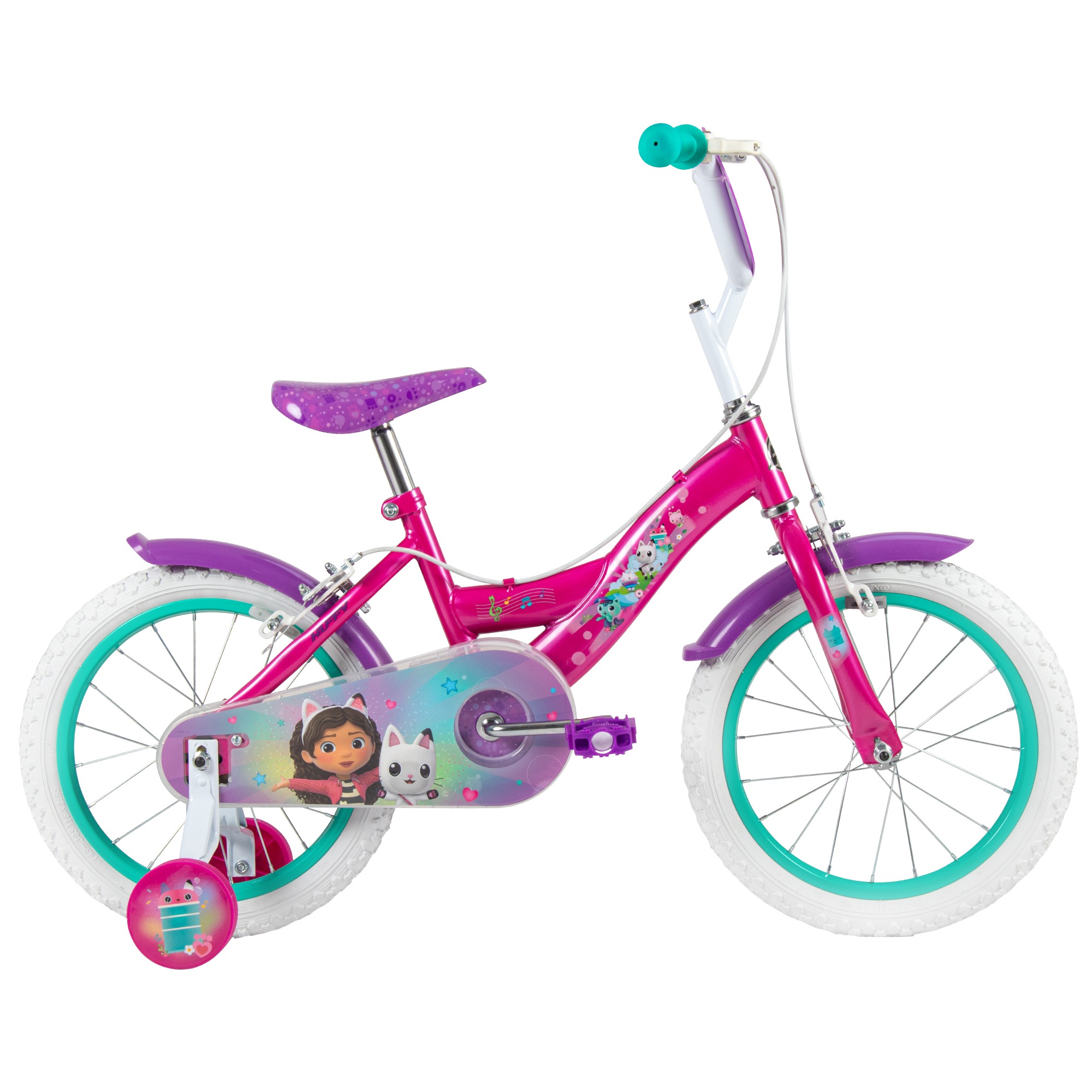 Huffy Kinderfahrrad "Gabbys Dollhouse 16-Zoll-Kinderfahrrad von Huffy"