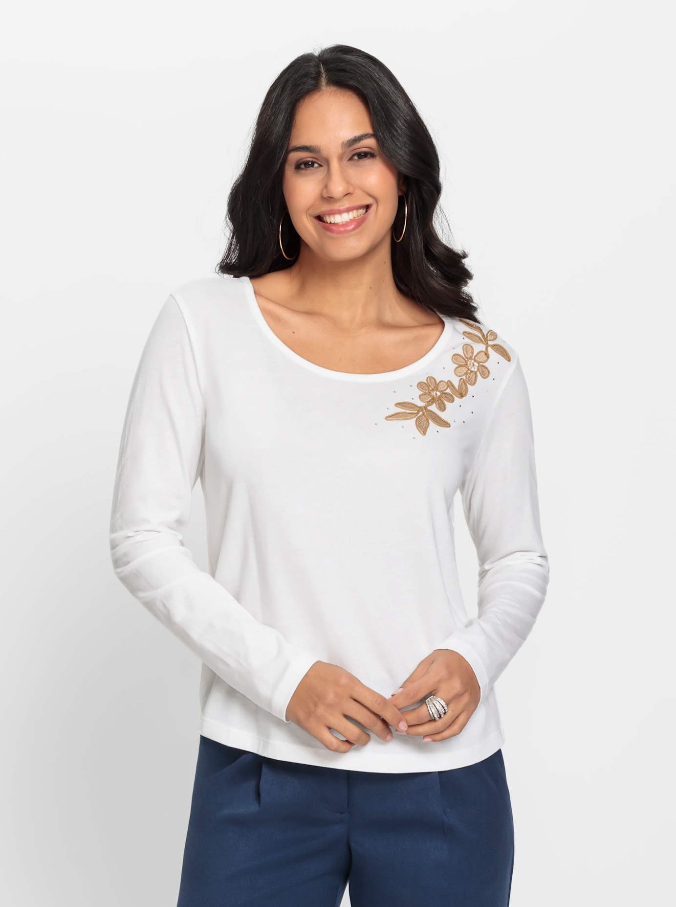 Lady Langarmshirt "Shirt" 1 Stk. tlg. günstig online kaufen