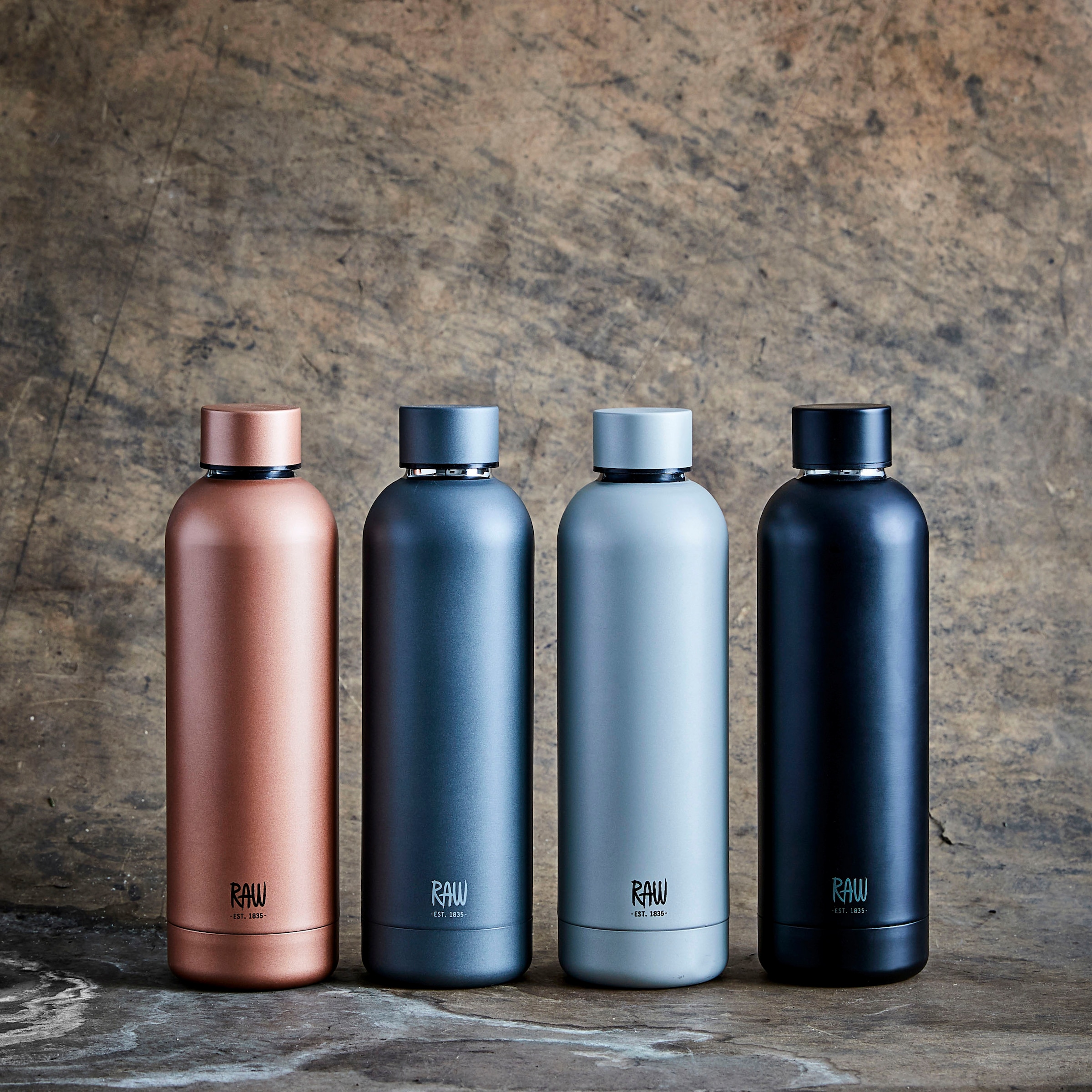 aida RAW Thermoflasche »RAW To Go« Stahl, 500 ml