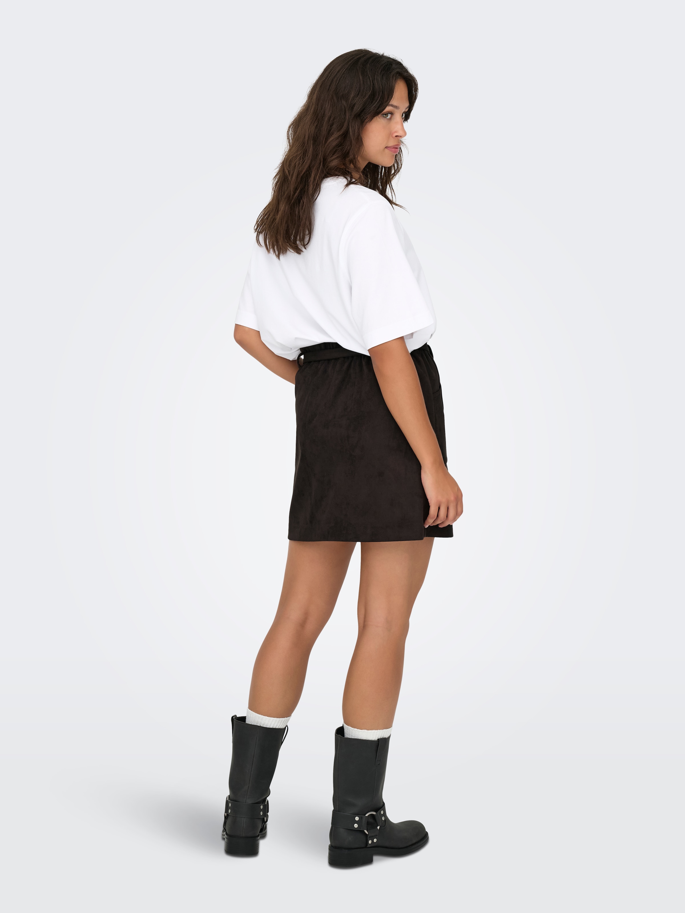 ONLY Minirock »ONLDIANE HEIDI LIFE FAUX SUEDE SKIRT OTW«