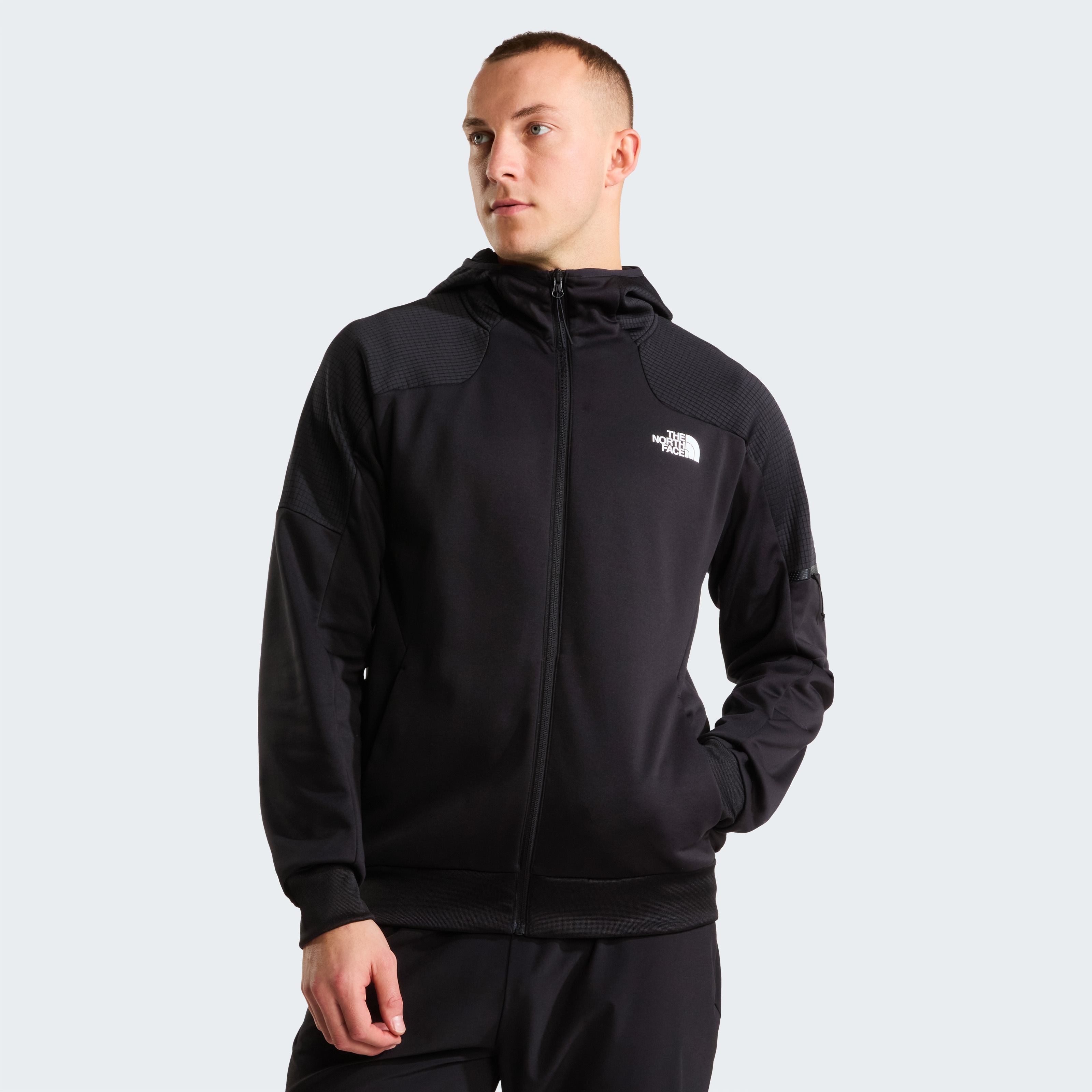 The North Face Funktionsjacke "M MOUNTAIN ATHLETICS FULL ZIP FLEECE 2.0" für Erwachsene, sportlicher Look, aus Polyester, klarer Schnitt