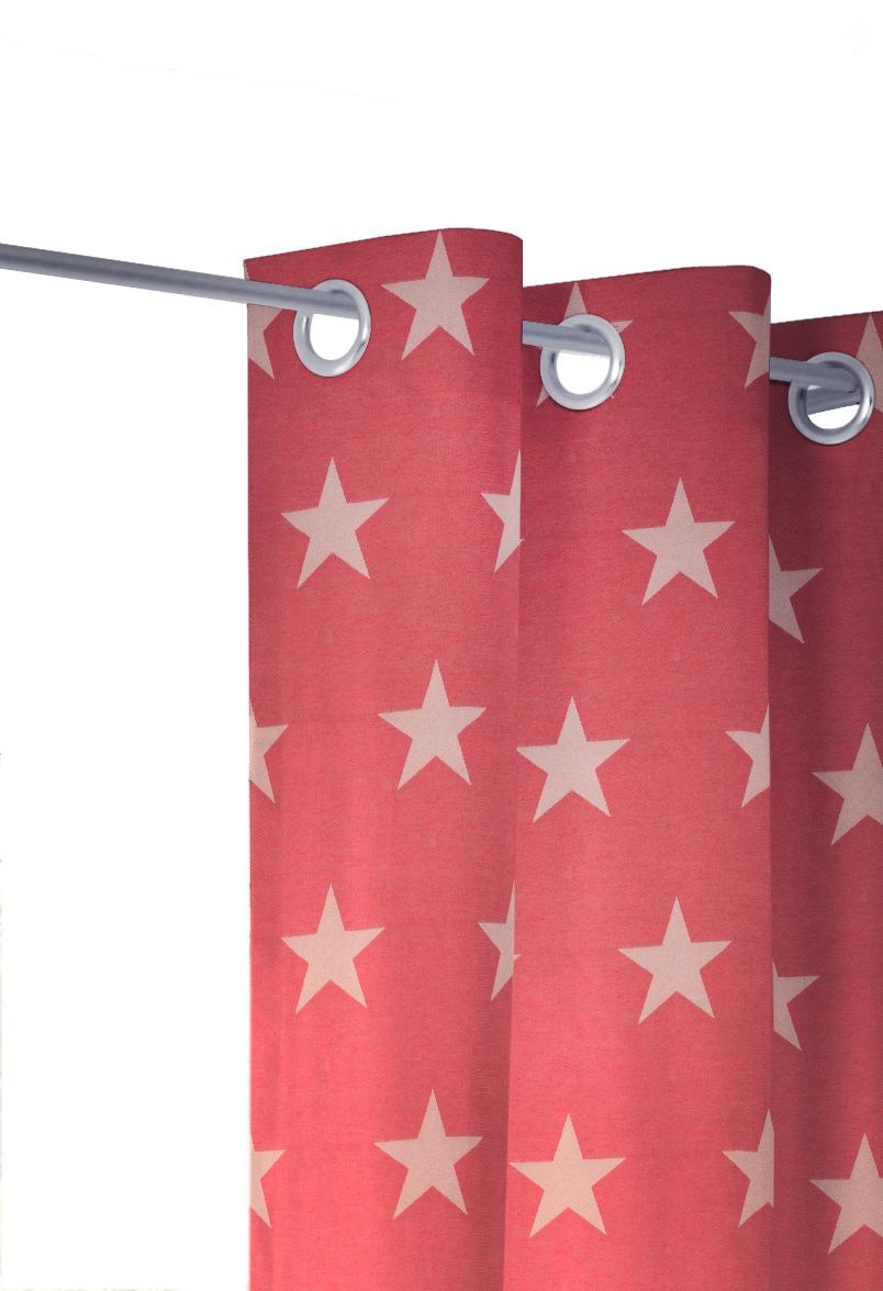 Thumbnail - Wirth Vorhang "FELINO" Ösen 1 Stk. tlg.