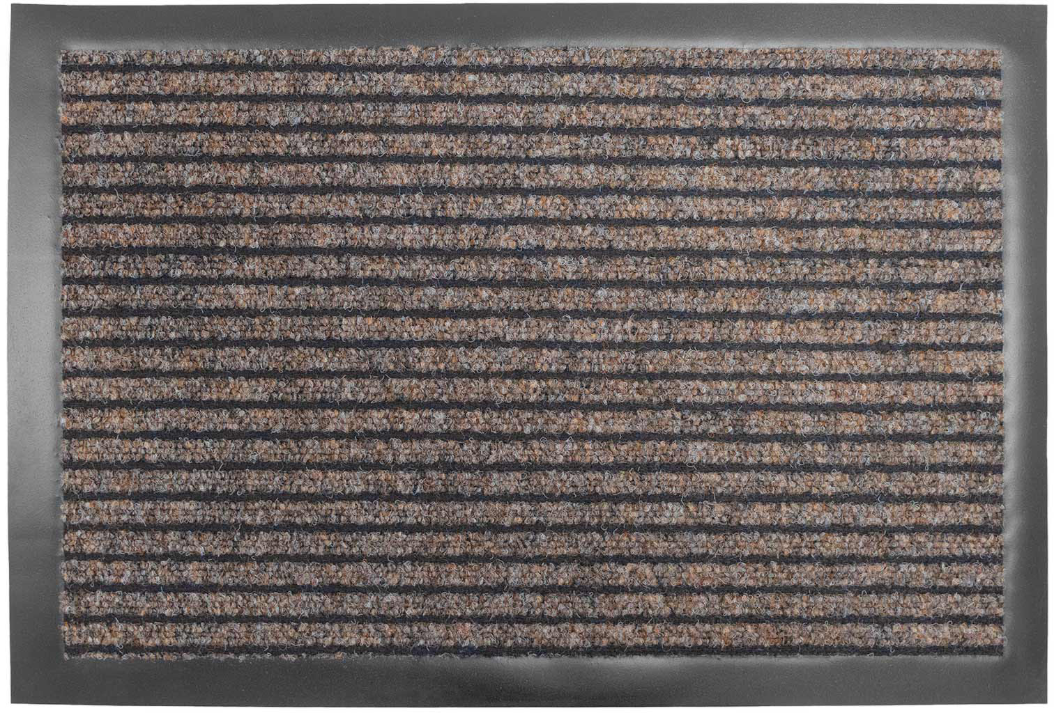 Thumbnail - Primaflor-Ideen in Textil Fußmatte "OSLO", rechteckig, 8 mm Höhe, Schmutzfangmatte, gestreift, meliert, rutschhemmend, w...