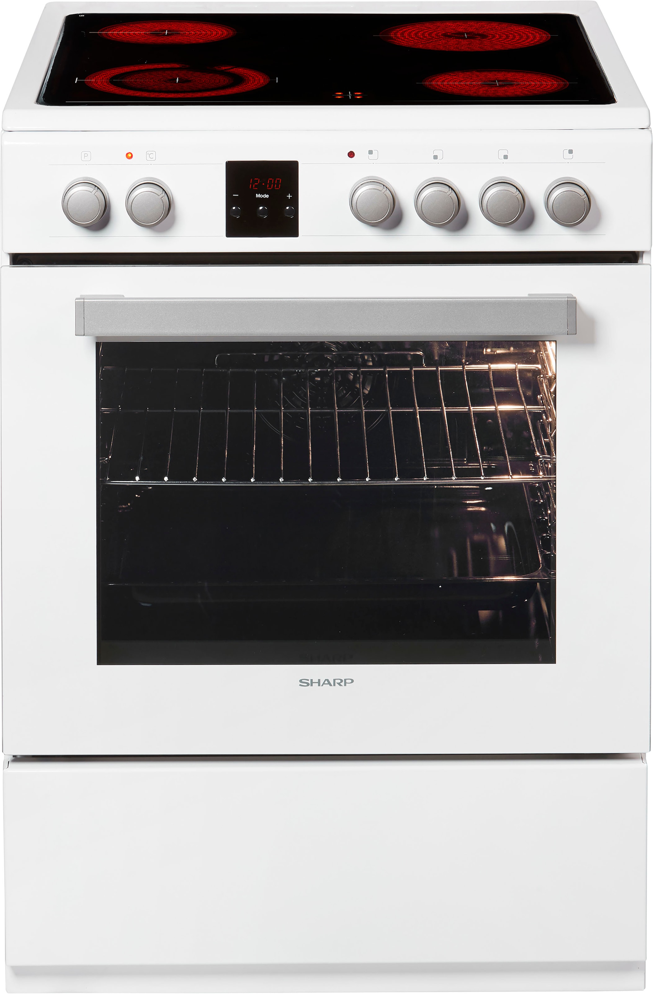 Sharp Elektro-Standherd »KF-76VDD19W-DE« KF-...