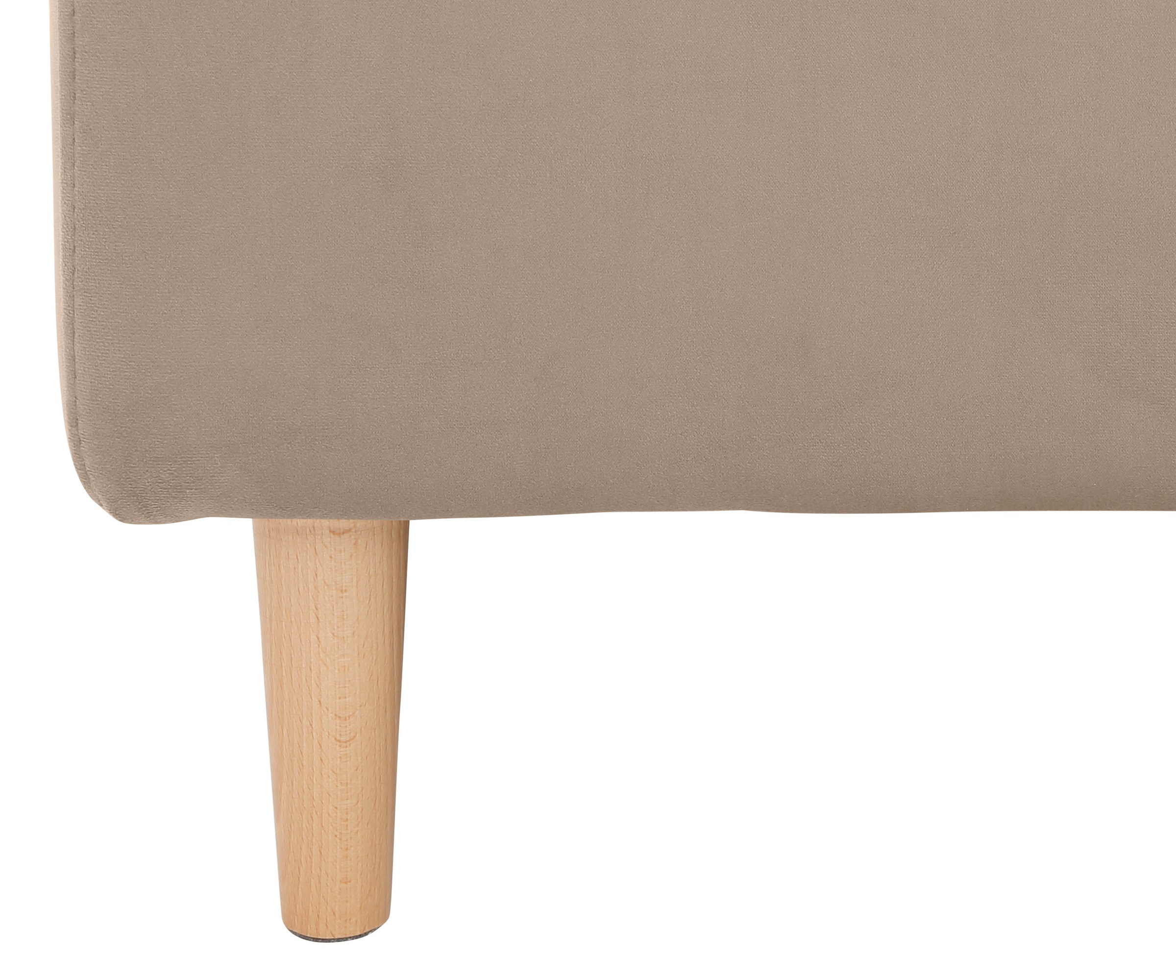 INOSIGN Ecksofa »Samu L-Form«, wahlweise mit Bettfunktion und Bettkasten
