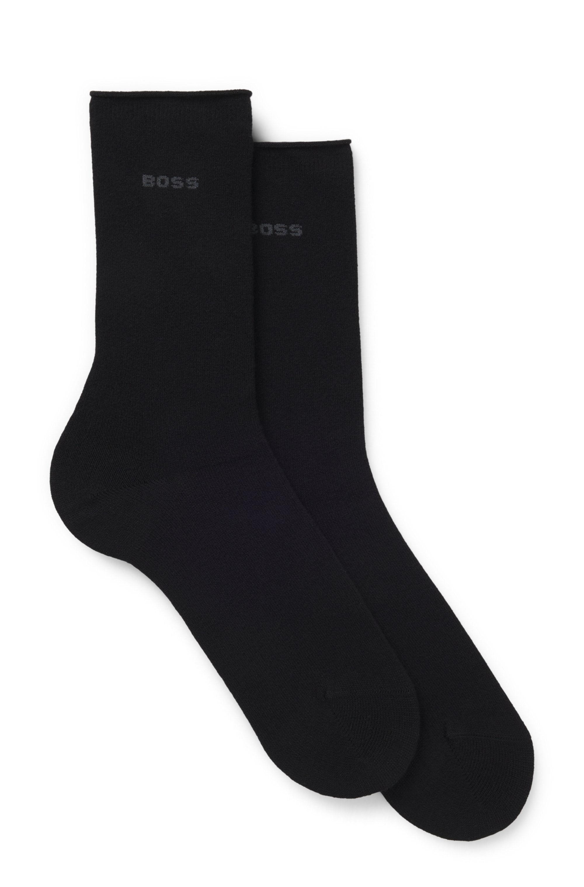 BOSS Socken 2 Paar tlg. mittelhoch, verstärkte Zehen- und Fersenpartie günstig online kaufen