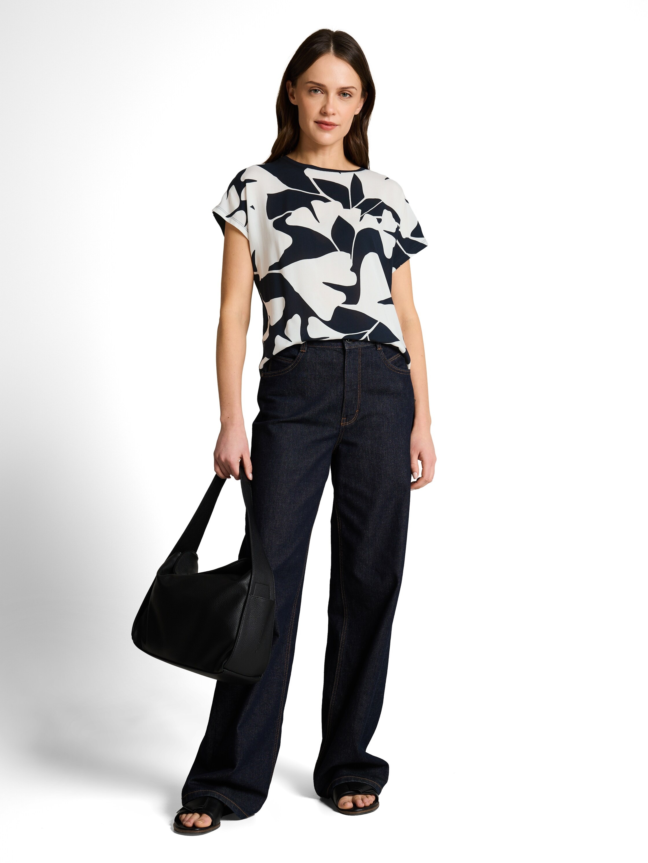 TOM TAILOR T-Shirt mit All-Over Print