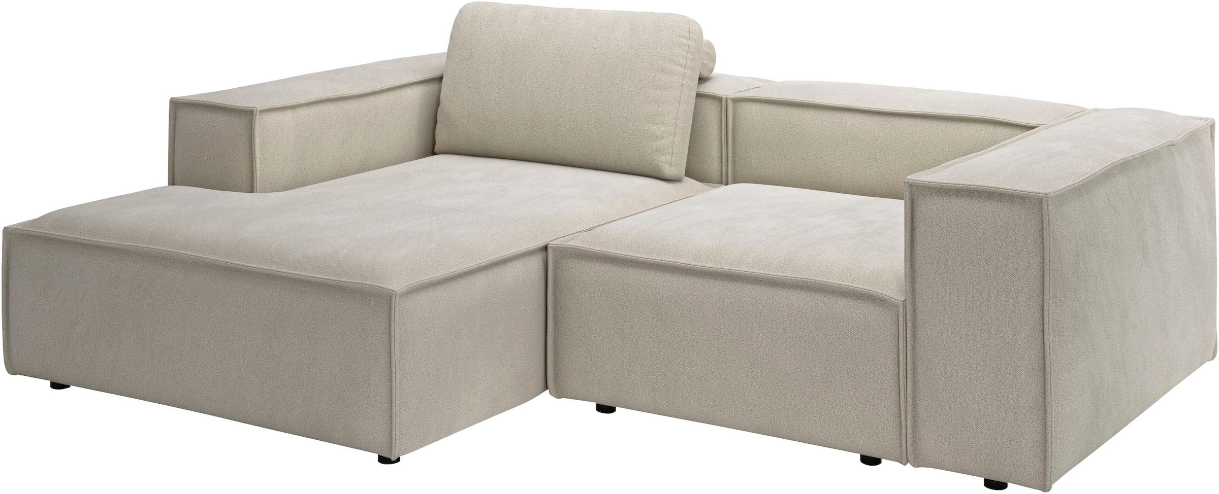 Places of Style Ecksofa "Watertown, kompakte L-Form, 246 cm breite für klei günstig online kaufen