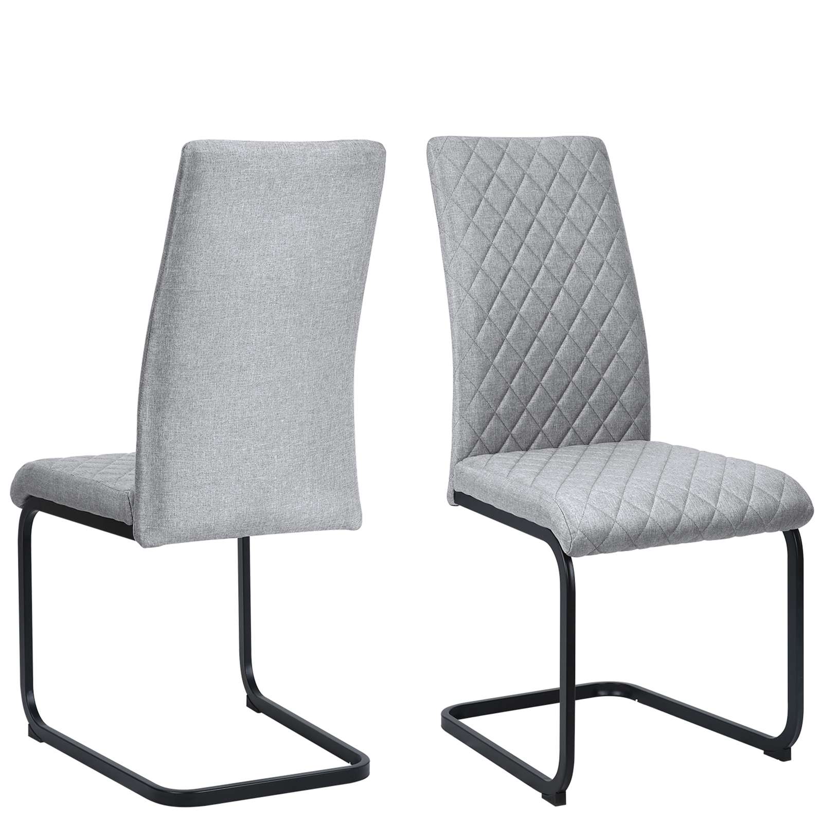 Thumbnail - OTTO home Esszimmerstuhl "Valbourg" () Freischwinger, gepolsterte Rückenlehne und Sitzfläche, 2er Set