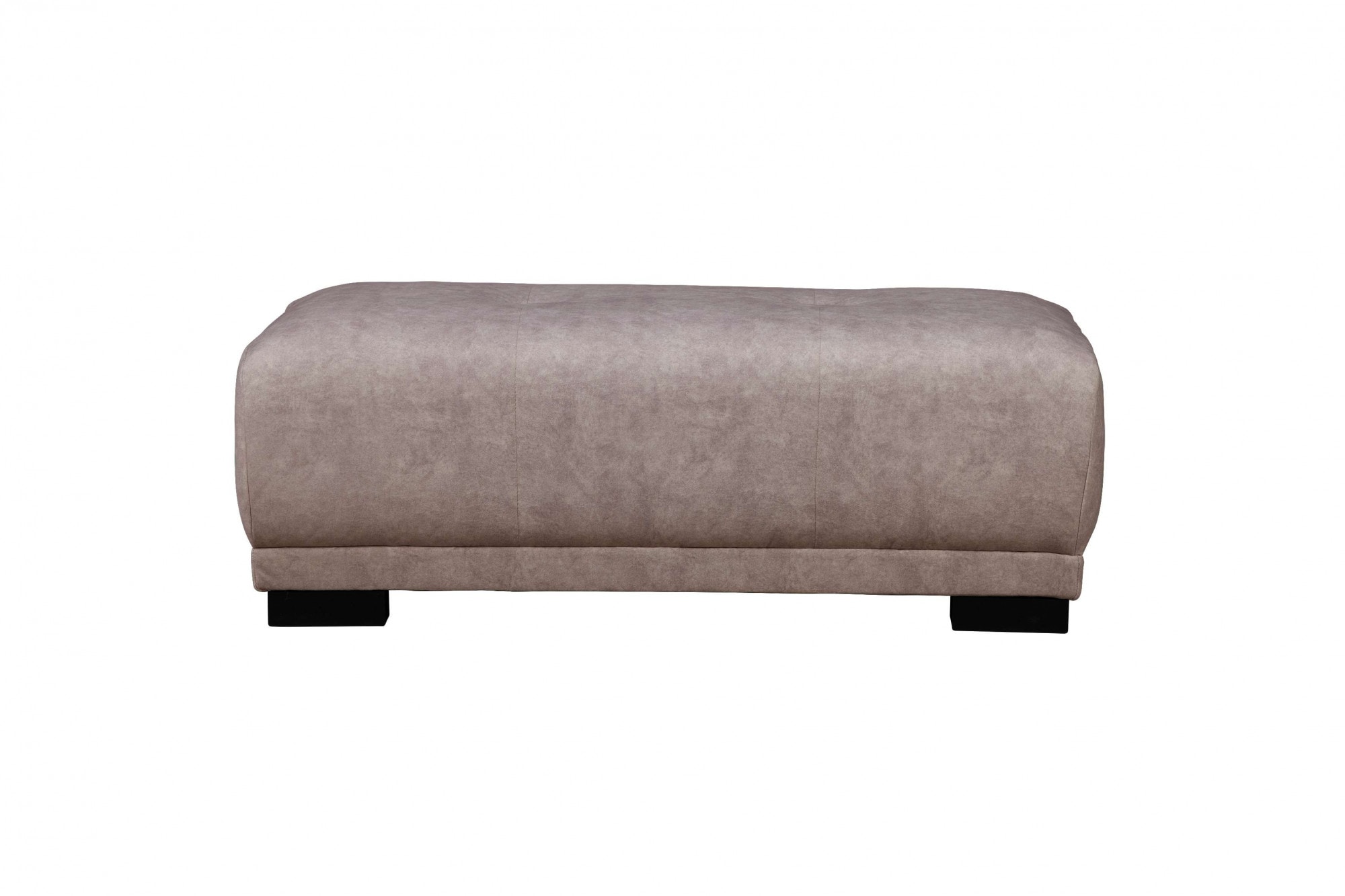 Hocker HOME AFFAIRE "Langeland", grau (taupe), B:120cm H:47cm T:70cm, 100% Polyester, Hocker, Hocker, passend zur Serie "Langeland"