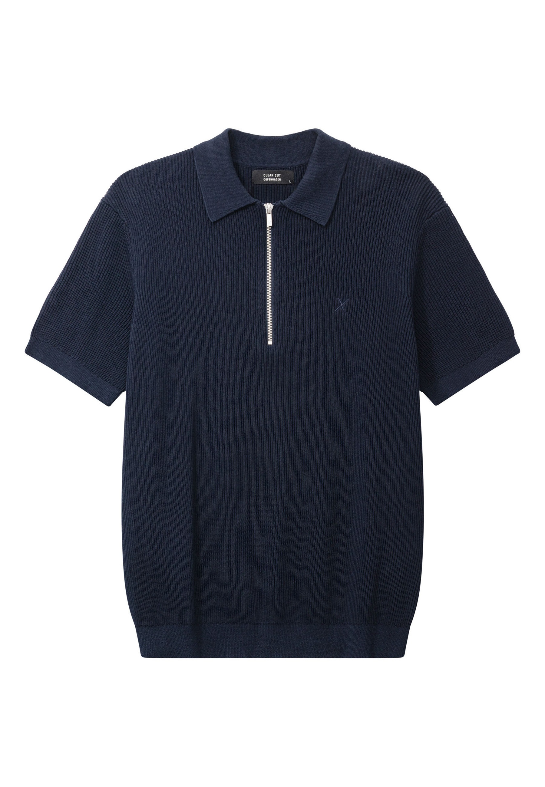 Clean Cut Copenhagen Poloshirt "Clean Cut Copenhagen Karl Knitted Polo" 1