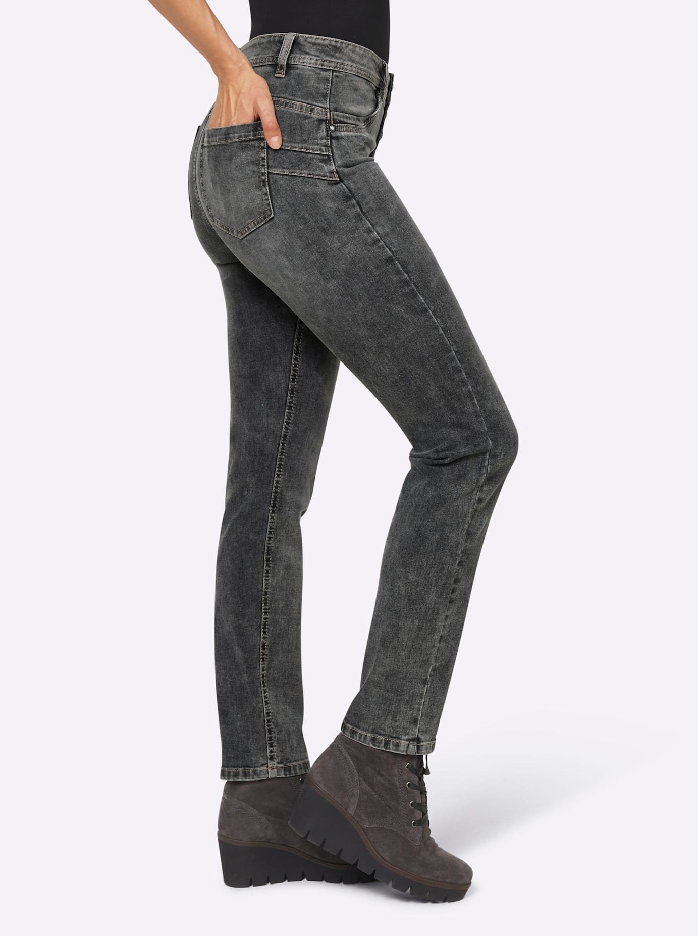 heine Bequeme Jeans 1 Stk. tlg. günstig online kaufen