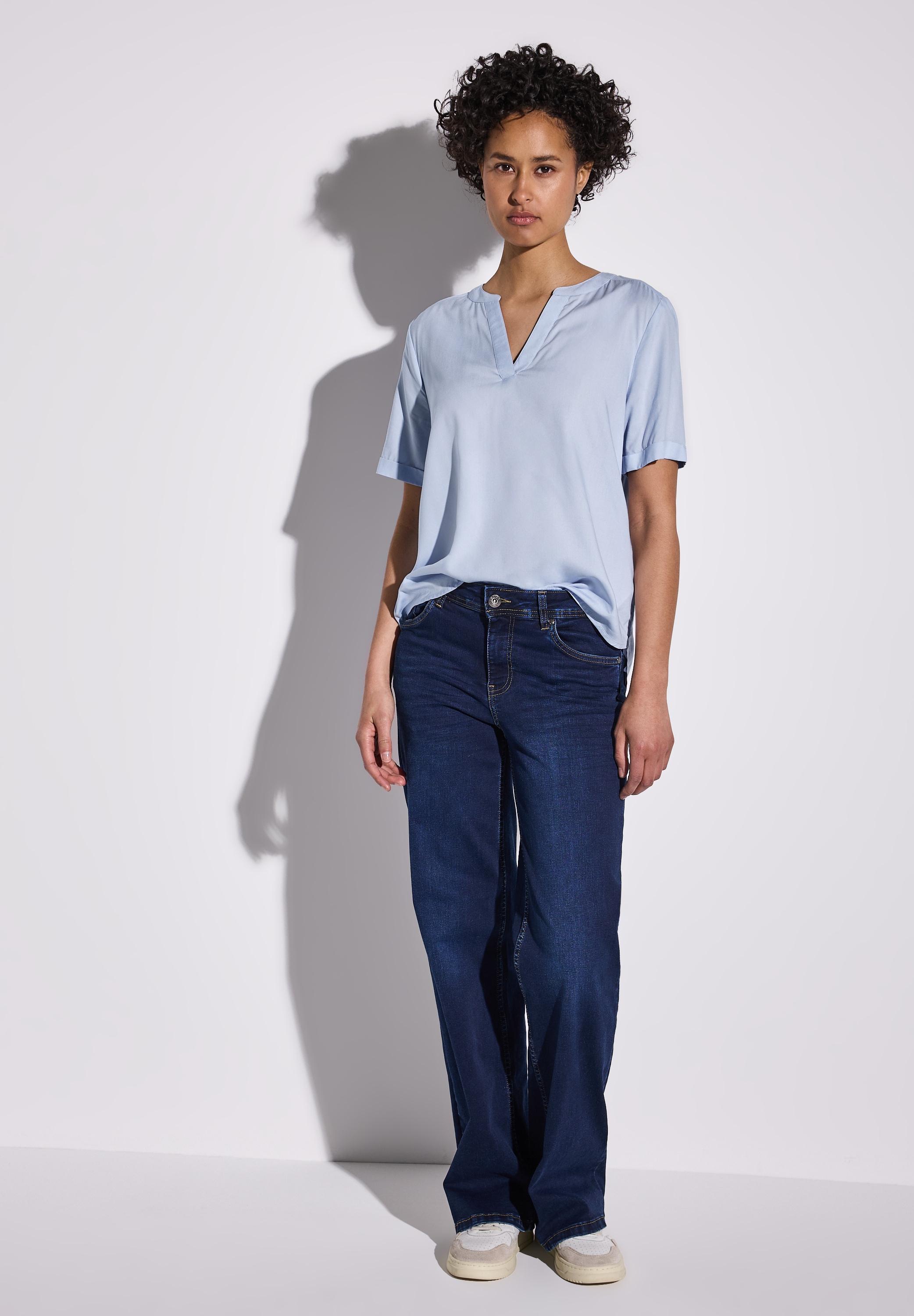 STREET ONE Shirtbluse, aus softer Viskose