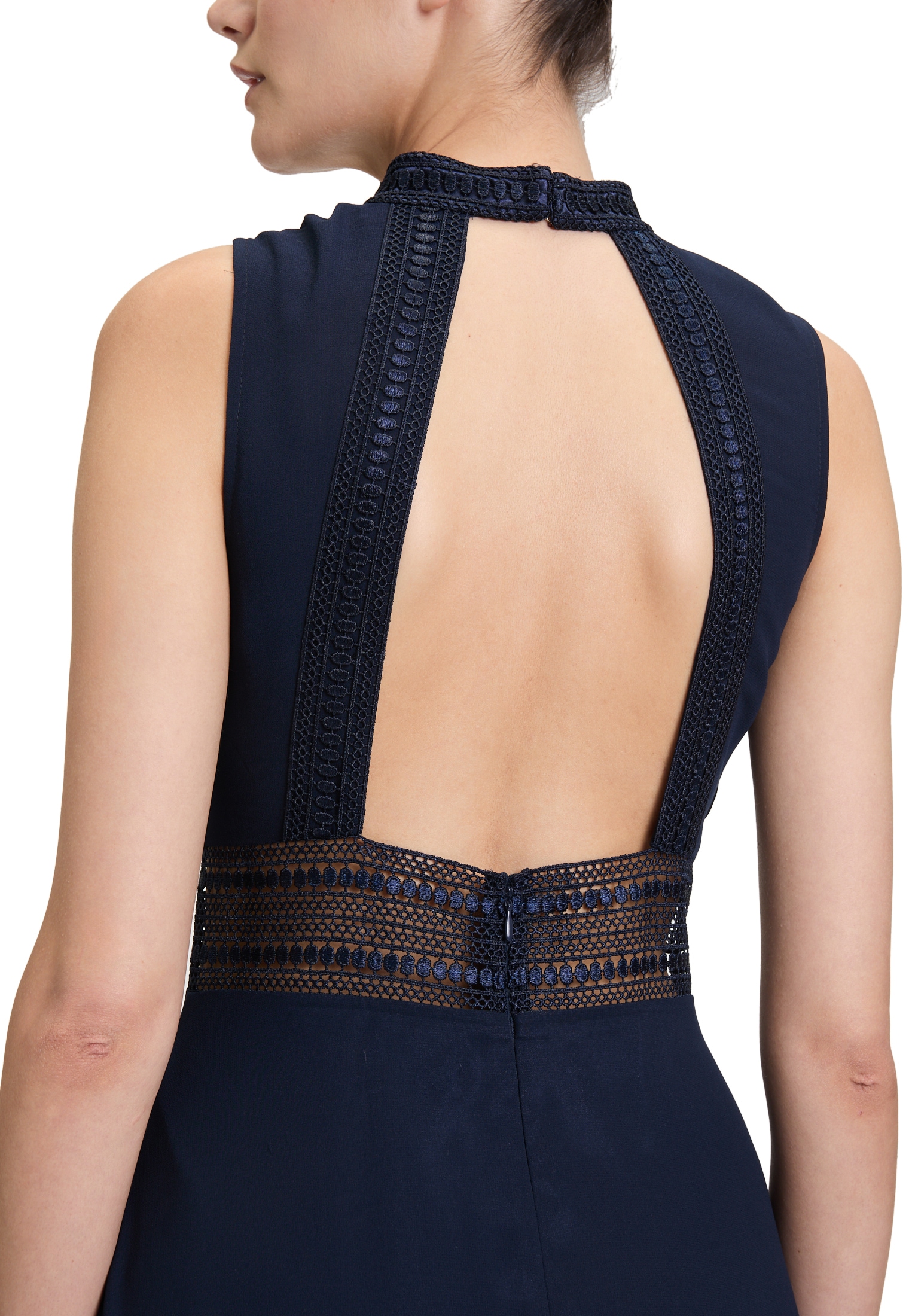 Vera Mont Abendkleid »Vera Mont Damen Abendkleid rückenfrei«, Aufgesteppte Bänder