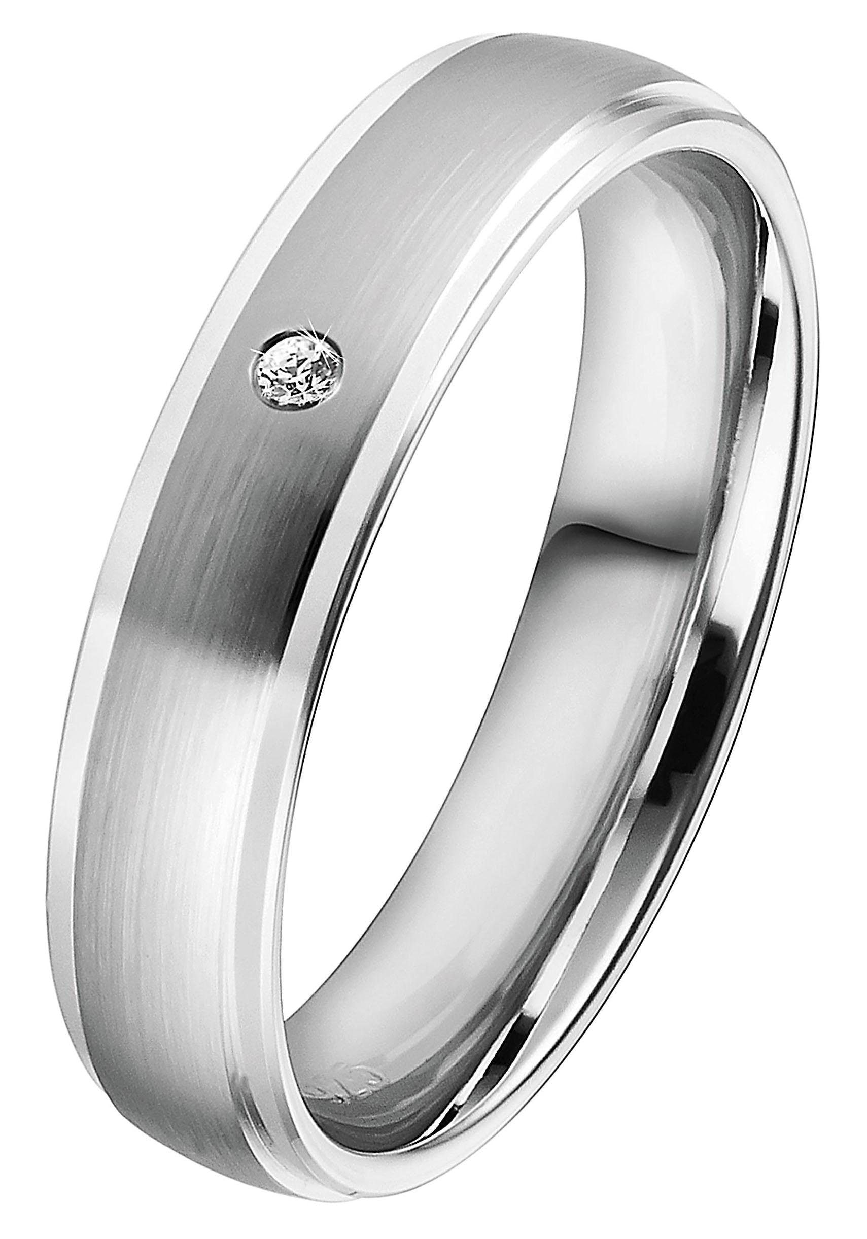 DOOSTI Trauring »Schmuck kaufen online BAUR mit Silber Geschenk Brillant ohne Made Partnerring Germany, o. 925 LIEBE«, in | Trauring Ehering