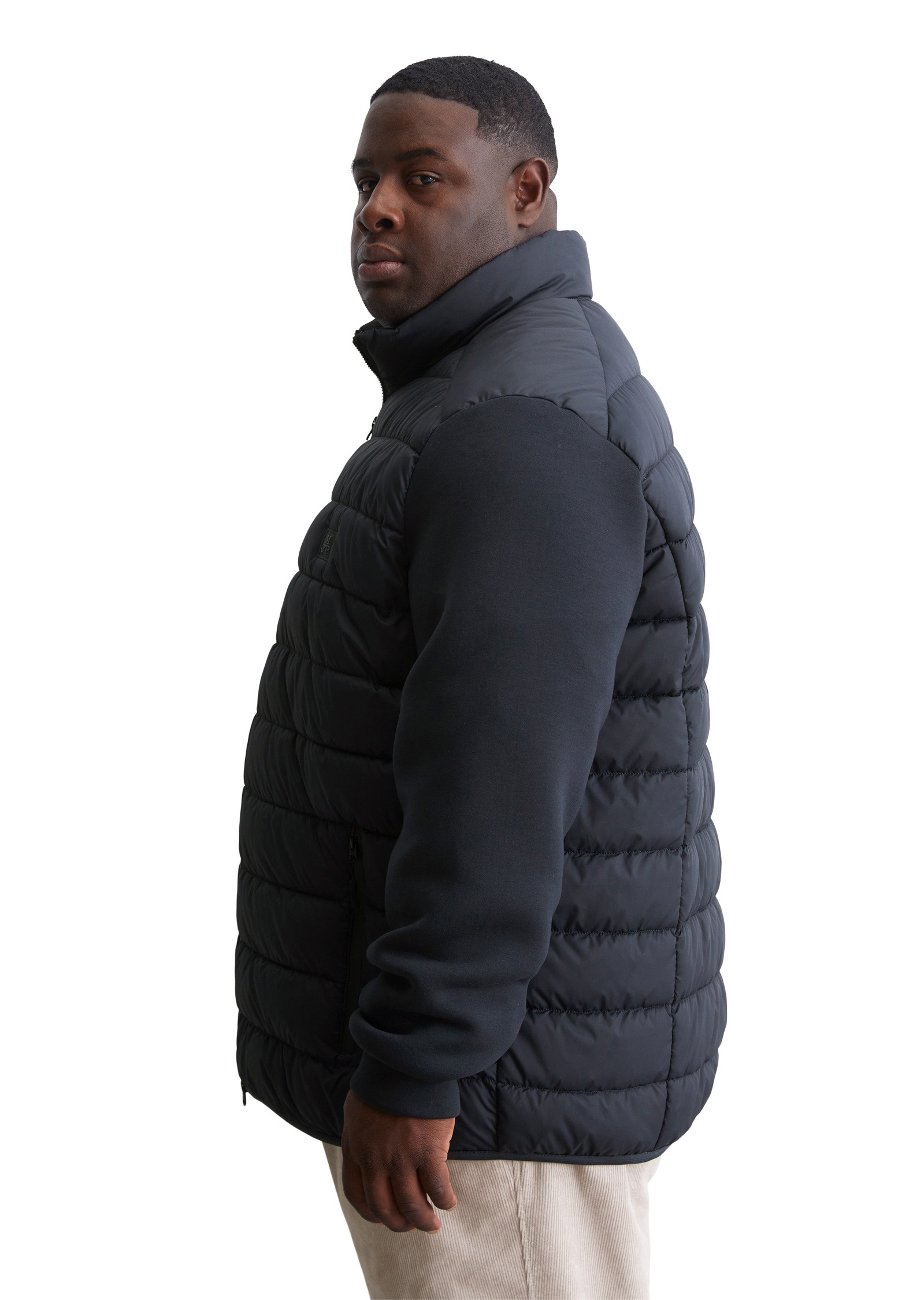 Marc O'Polo Outdoorjacke »mit weichen Scuba-Ärmeln«