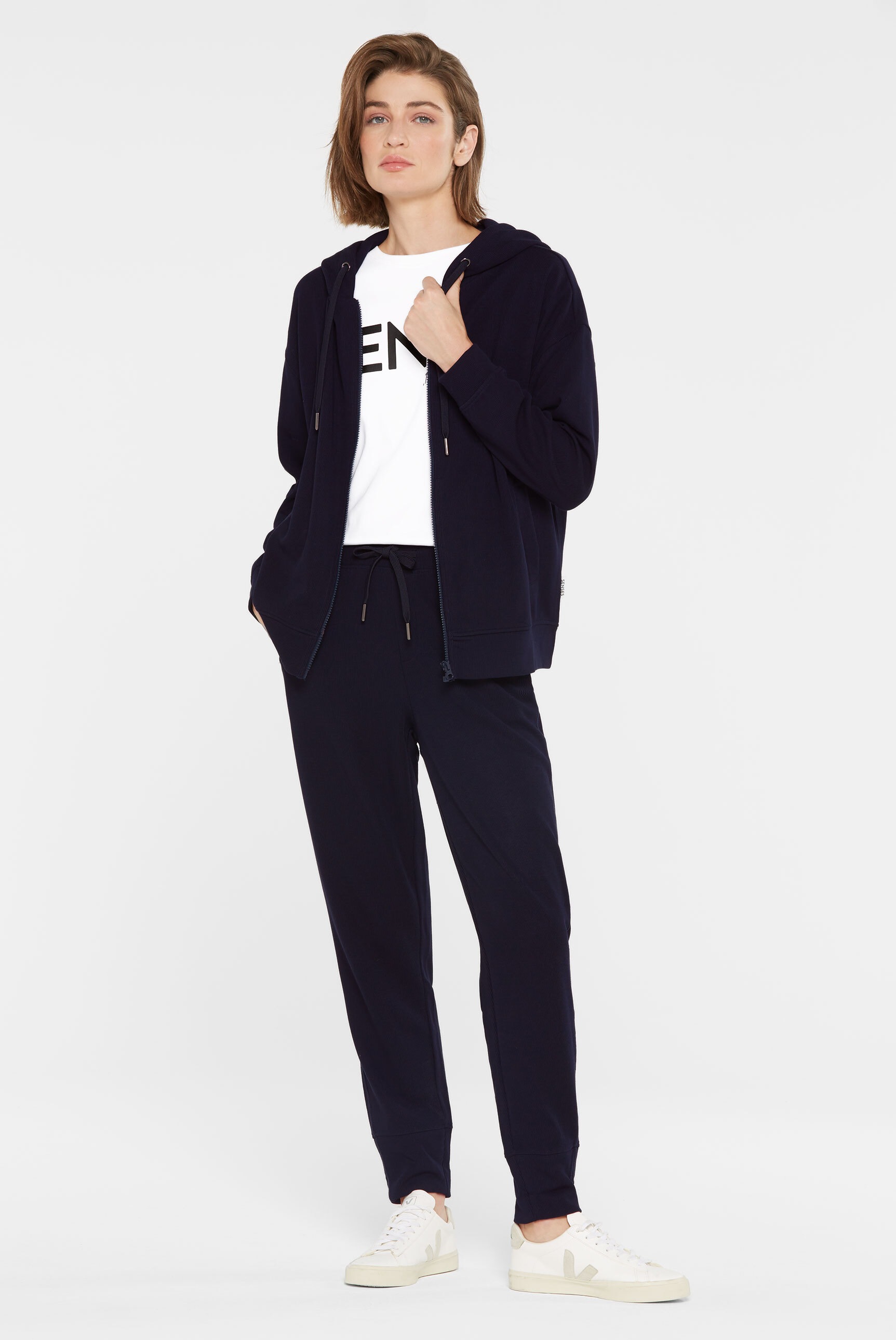 SENSES.THE LABEL Kapuzensweatjacke