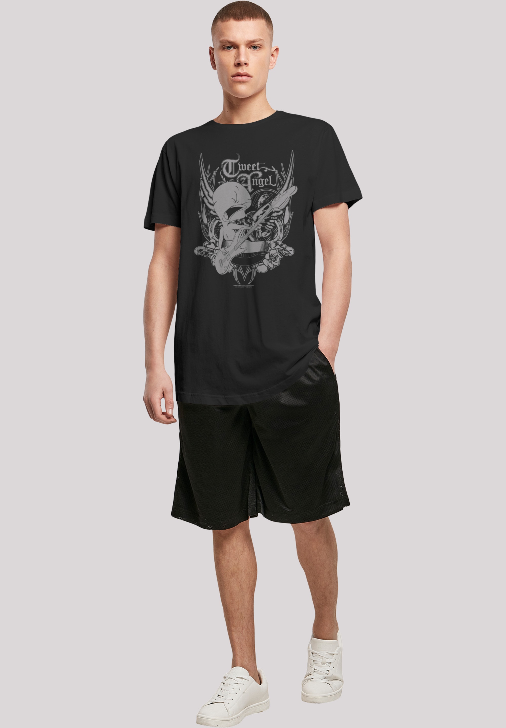 F4NT4STIC T-Shirt »Looney Tunes Tweety Pie Rock«, Print