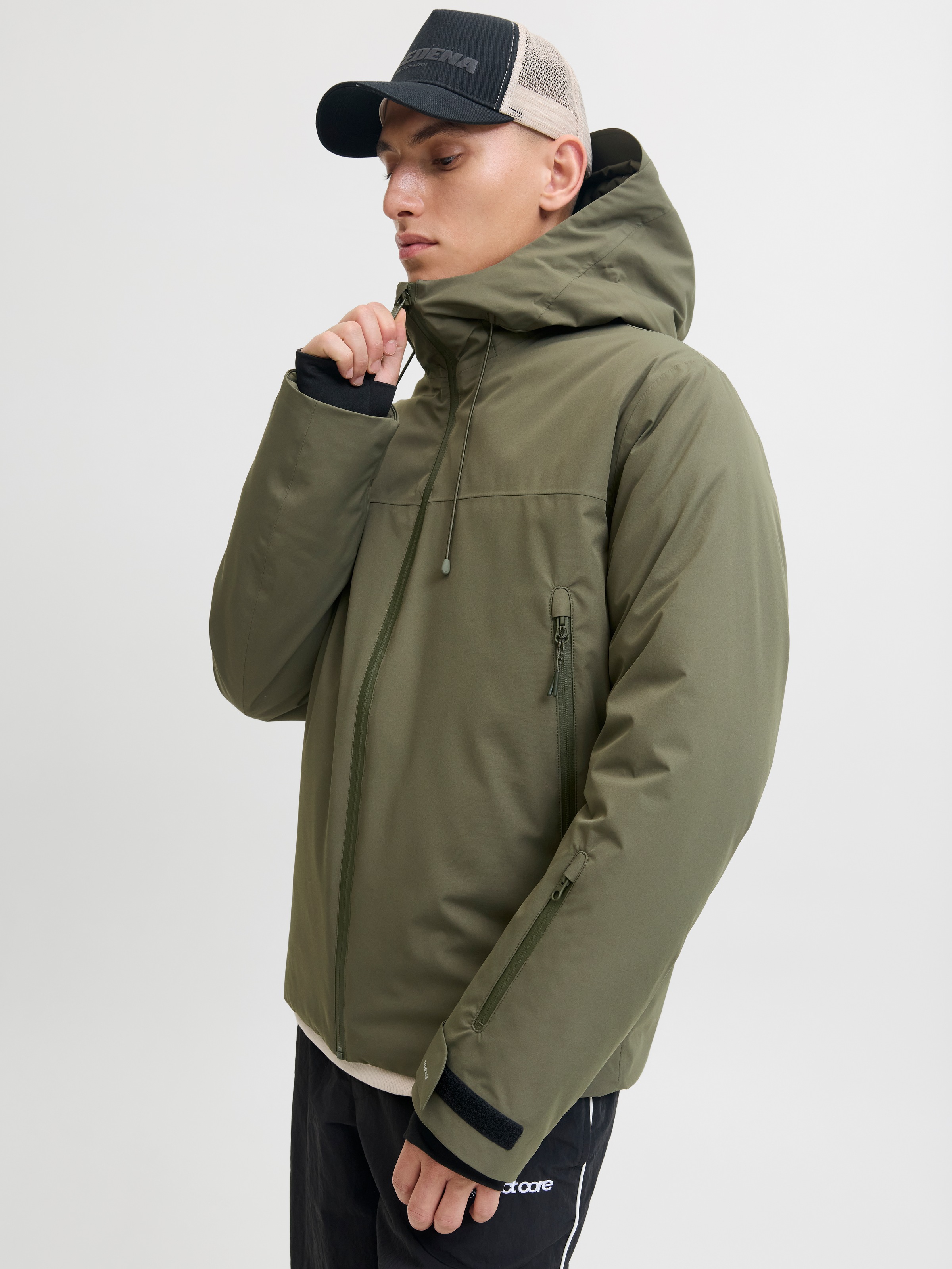 Jack & Jones Outdoorjacke "JCOFUSION TECHNICAL JACKET SN", mit Kapuze günstig online kaufen