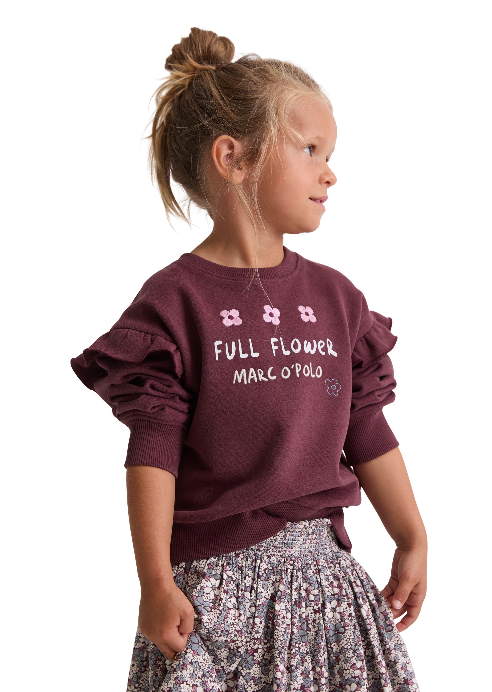 Thumbnail - Marc OPolo Sweatshirt "mit Rüschen-Details"