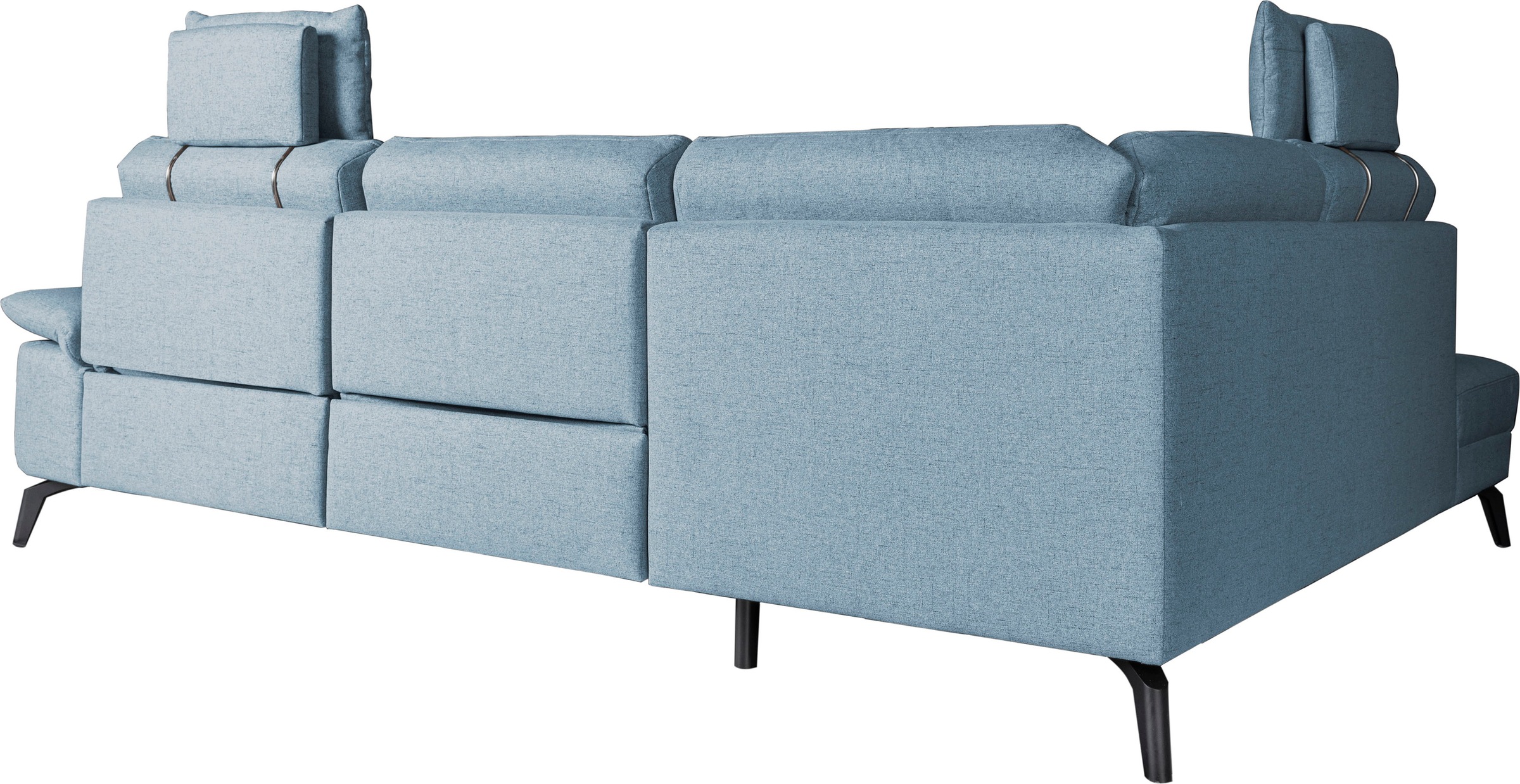 alina Ecksofa, inkl. Kopfstützen, wahlweise mit Relaxfunktion, Breite: 243 cm