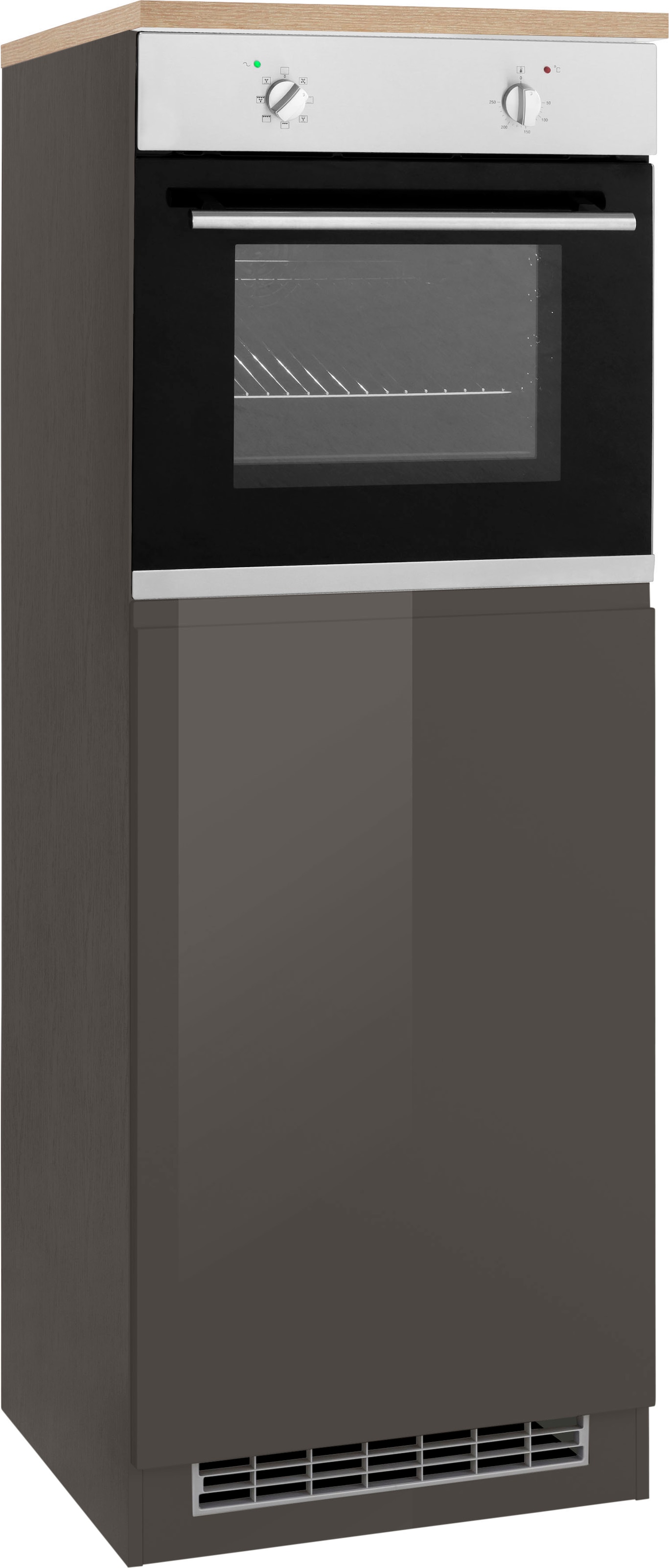 HELD MÖBEL Backofenumbauschrank »Virginia«, 165 cm hoch, 60 cm breit,  Nische für Ofen B/H/T: 56/59/55 cm, 1 Tür bestellen | BAUR