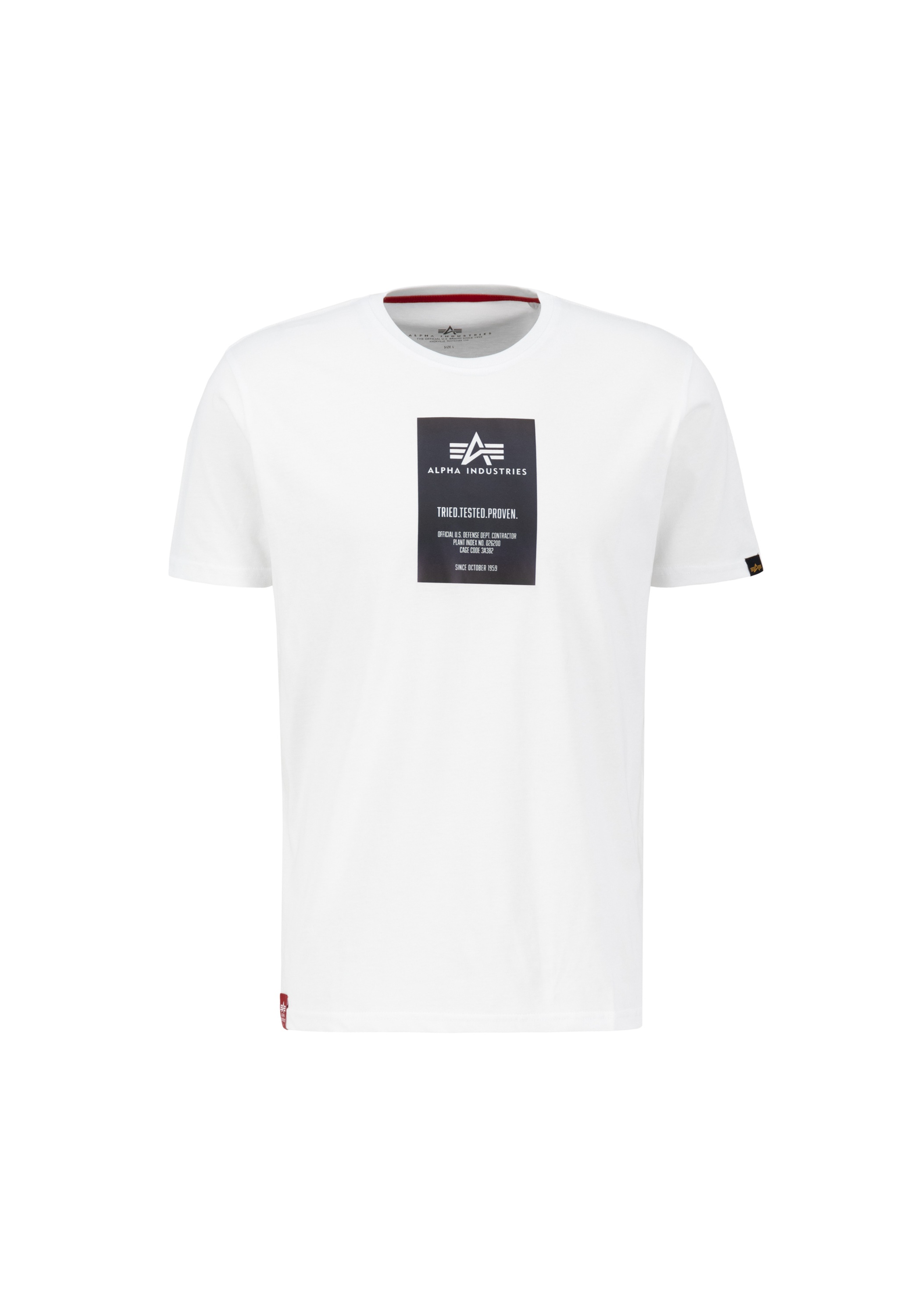 Alpha Industries T-Shirt »Alpha Industries Men - T-Shirts Rainbow Reflective Label T«