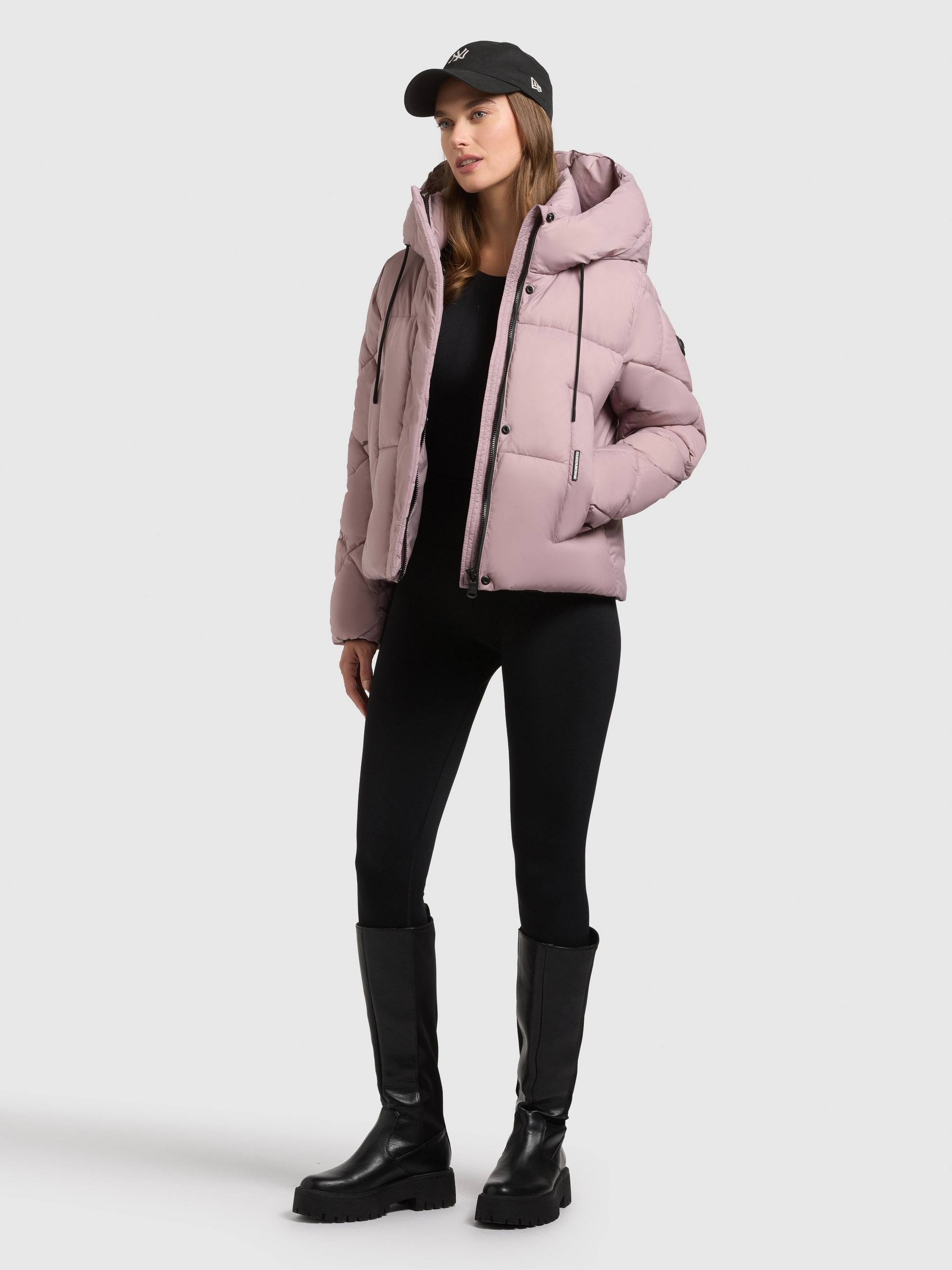 khujo Steppjacke »DAFNA« mit Kapuze
