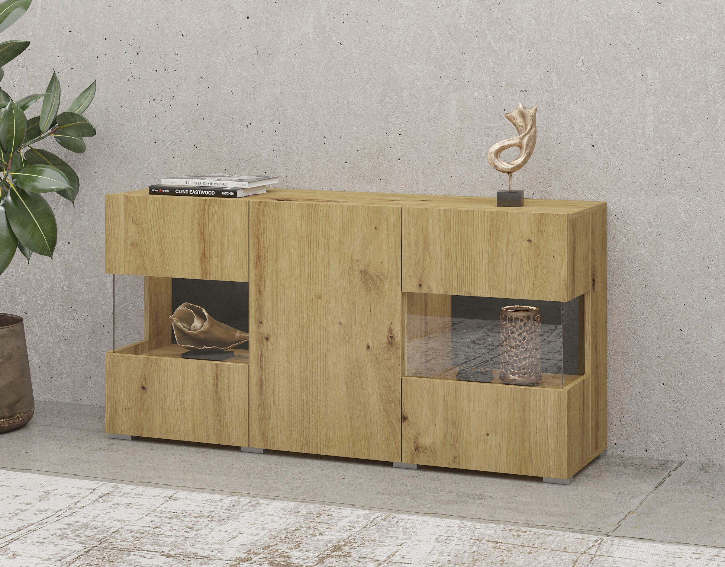 INOSIGN Sideboard "Ava, Breite 120 cm, hängend und stehend montierbar", mod günstig online kaufen