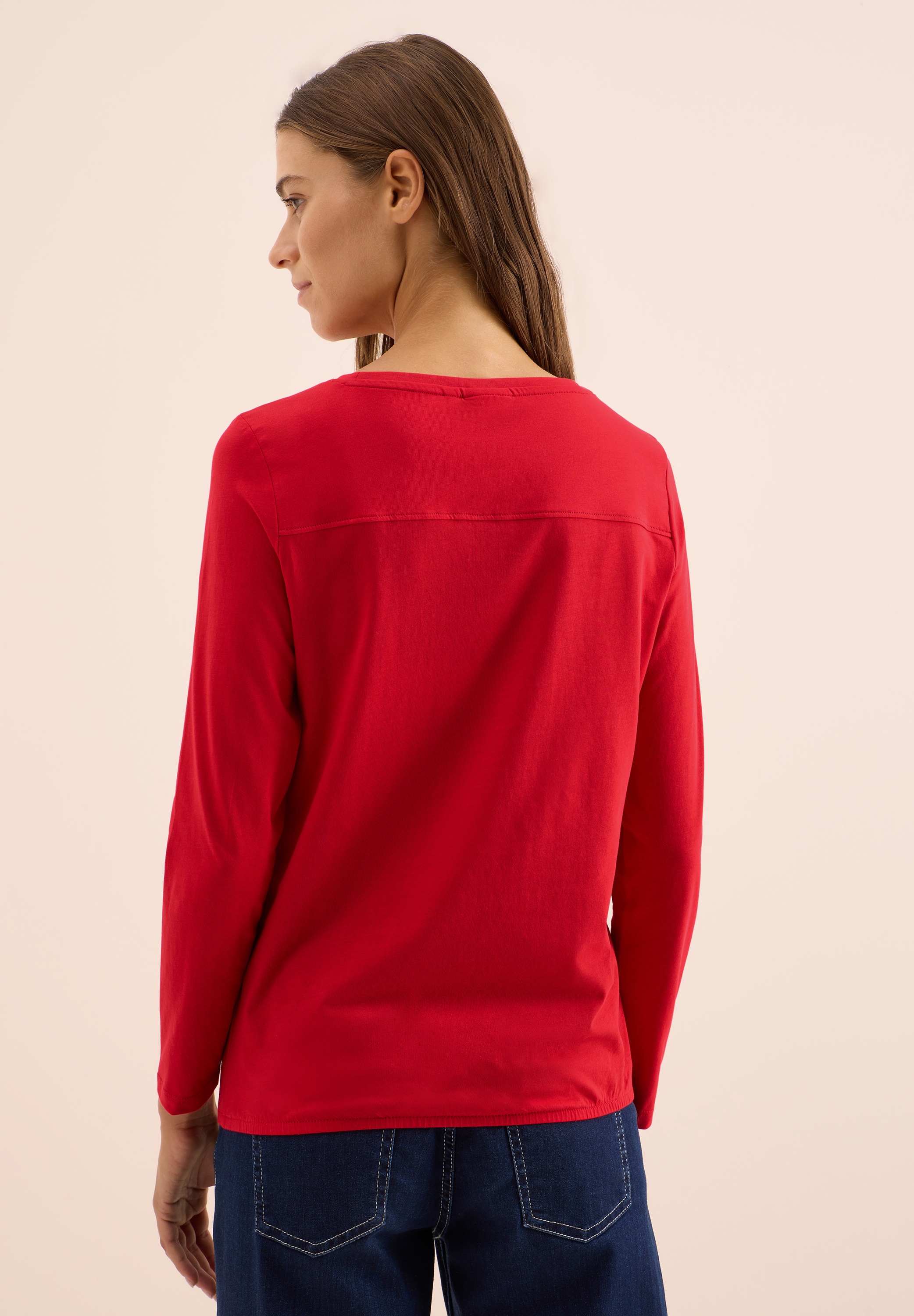 Cecil Langarmshirt, aus reiner Baumwolle