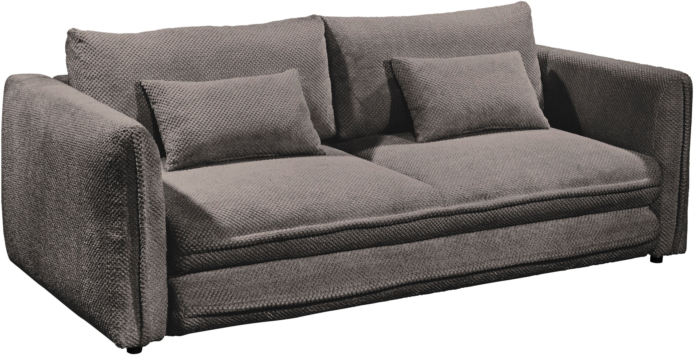 ED EXCITING DESIGN Schlafsofa »Stanley«, mit Bettkasten & 2 Zierkissen