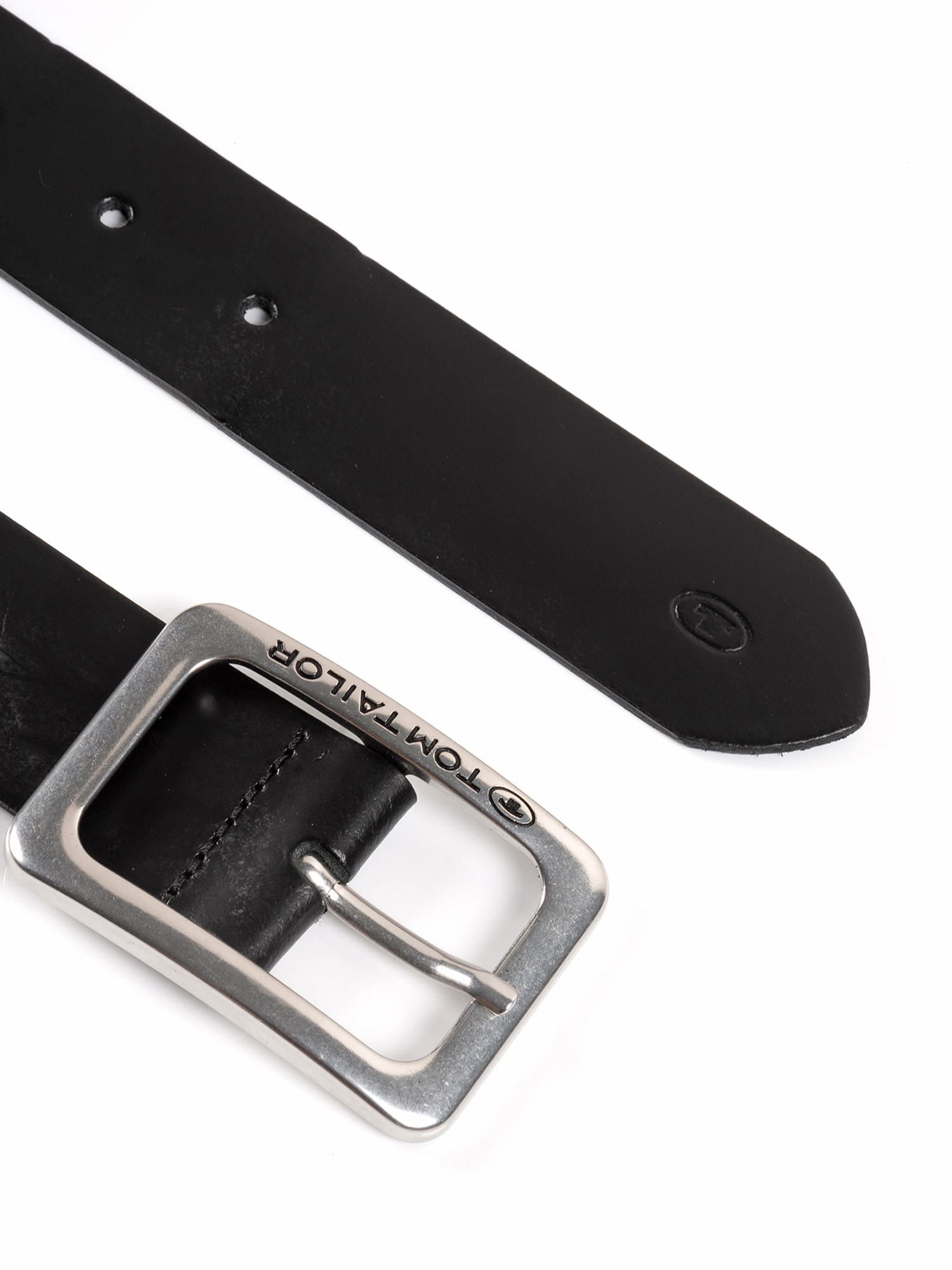 TOM TAILOR Ledergürtel »TTEVE«, 4 cm breiter Damen Ledergürtel, kalssiches Must-Have