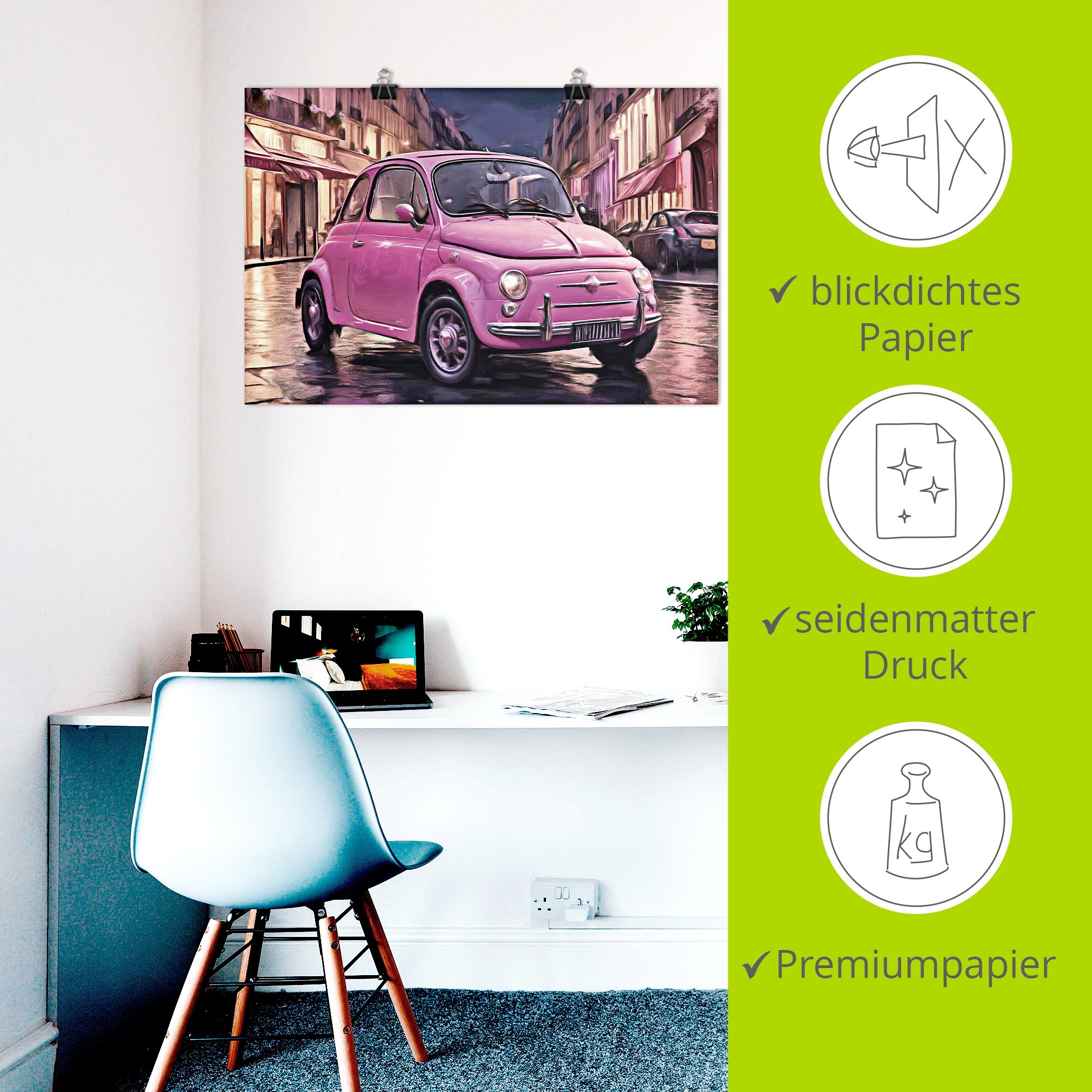 Artland Wandbild »Der kleine Italiener« 1 Stk. tlg. als Alubild, Leinwandbild, Poster, Wandaufkleber in verschied. Größen