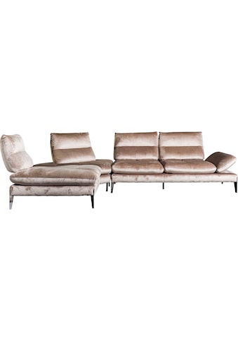 Nicoletti Home Ecksofa »Monnalisa« Breite 237 cm su S...