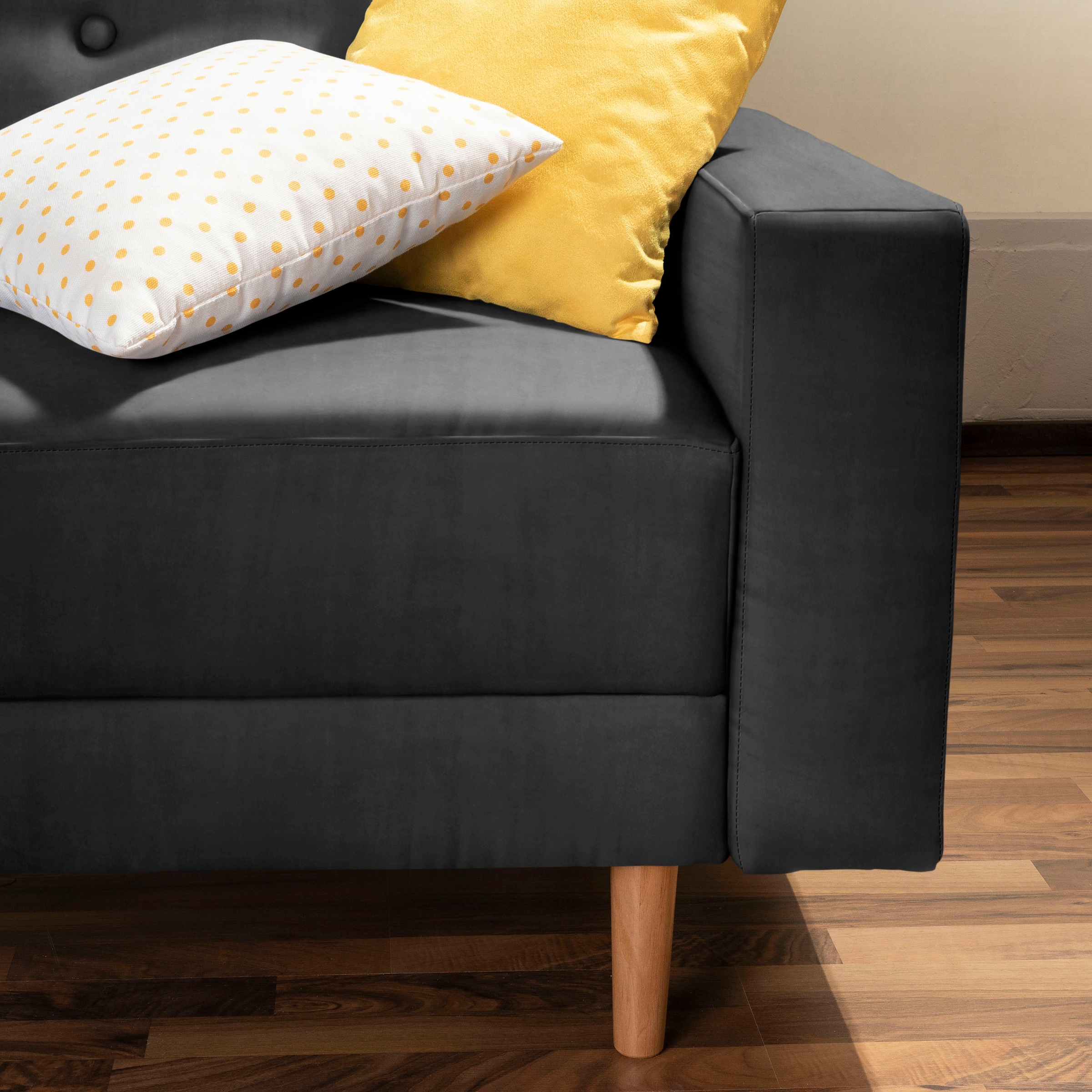 Max Winzer® Ecksofa »Just Chill«, Schlafsofa mit Recamiere, Rückenverstellung, inklusive Stauraumhocker