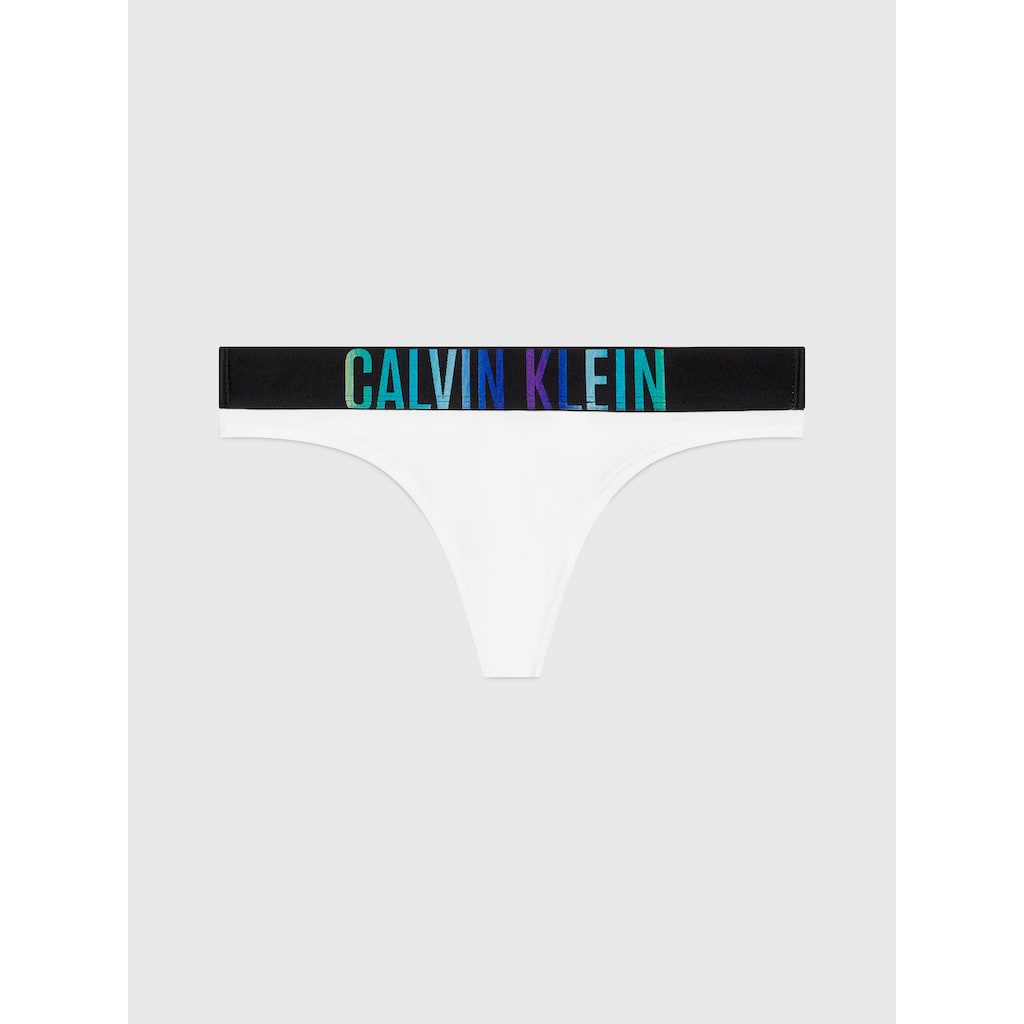 Calvin Klein Underwear Tanga »THONG«, mit mehrfarbigen Logoschriftzügen