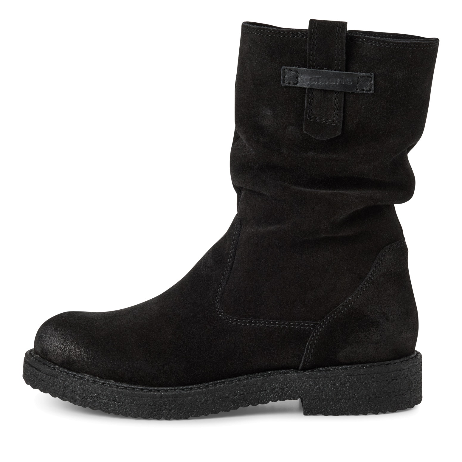 Tamaris Stiefelette, Blockabsatz, Kurzstiefel mit praktischem Innenreißverschluss