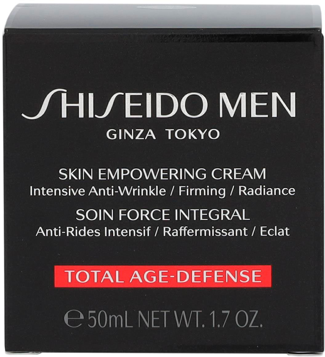 SHISEIDO Gesichtspflege »Men Skin Empowering Cream«, Glättet milde Fältchen, feuchtigkeitsspendend und revitalisierend.