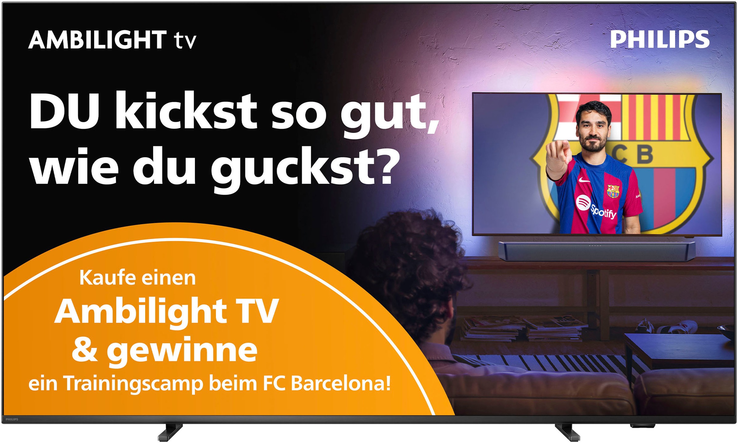 Philips Mini-LED-Fernseher »75PML9008/12«, 4K Ultra HD, Smart-TV