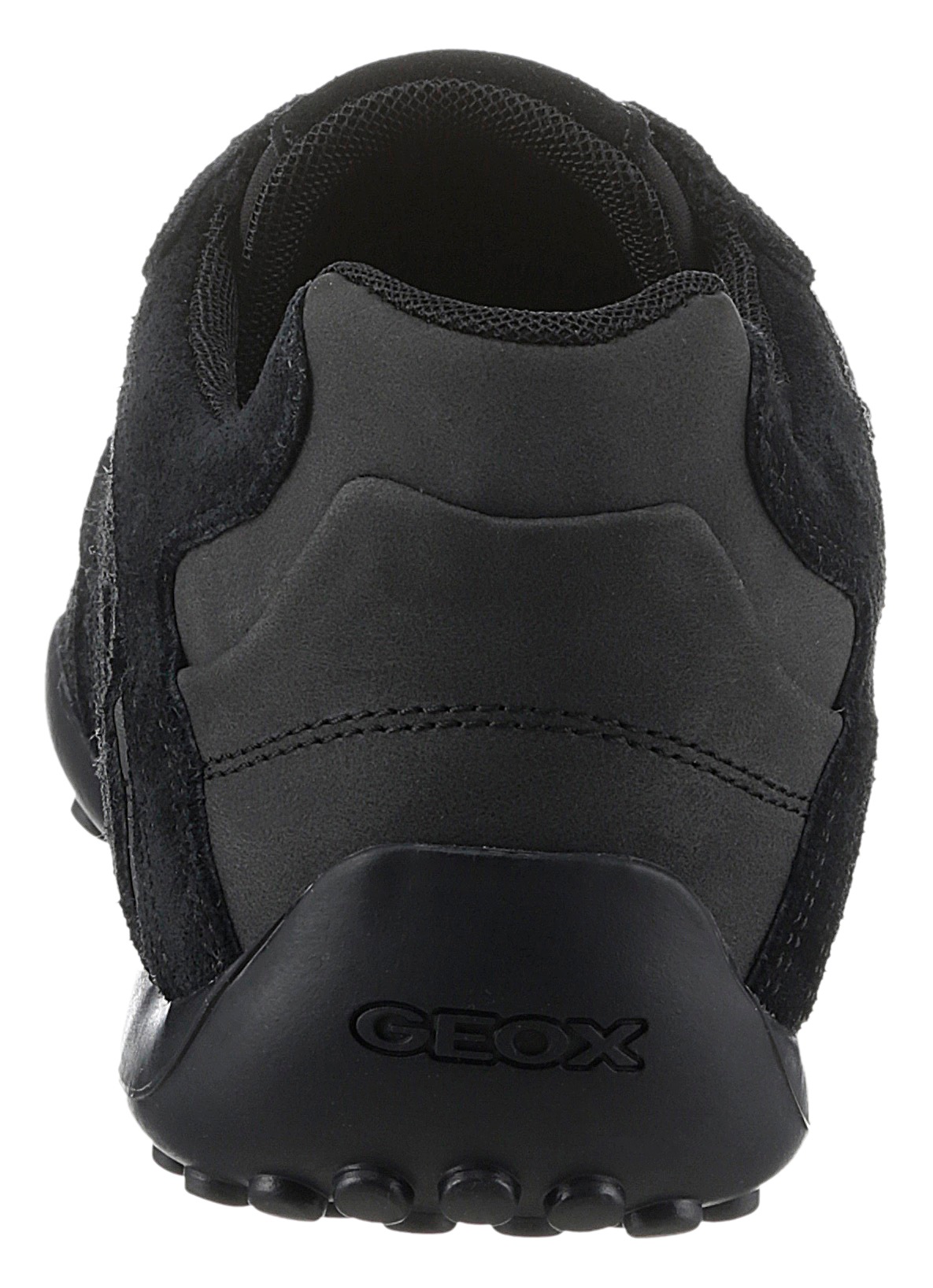 Geox Slip-On Sneaker »UOMO SNAKE B«, Freizeitschuh, Halbschuh, Schnürschuh im Material-Mix