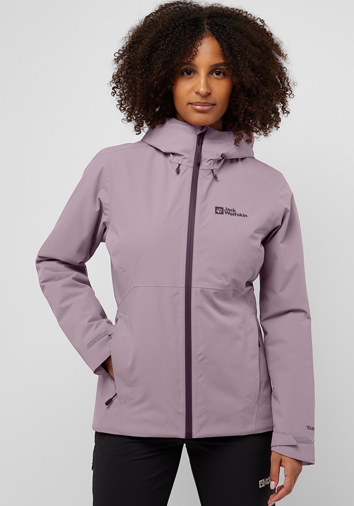 Outdoorjacke »WISPER INS JKT W«, mit Kapuze