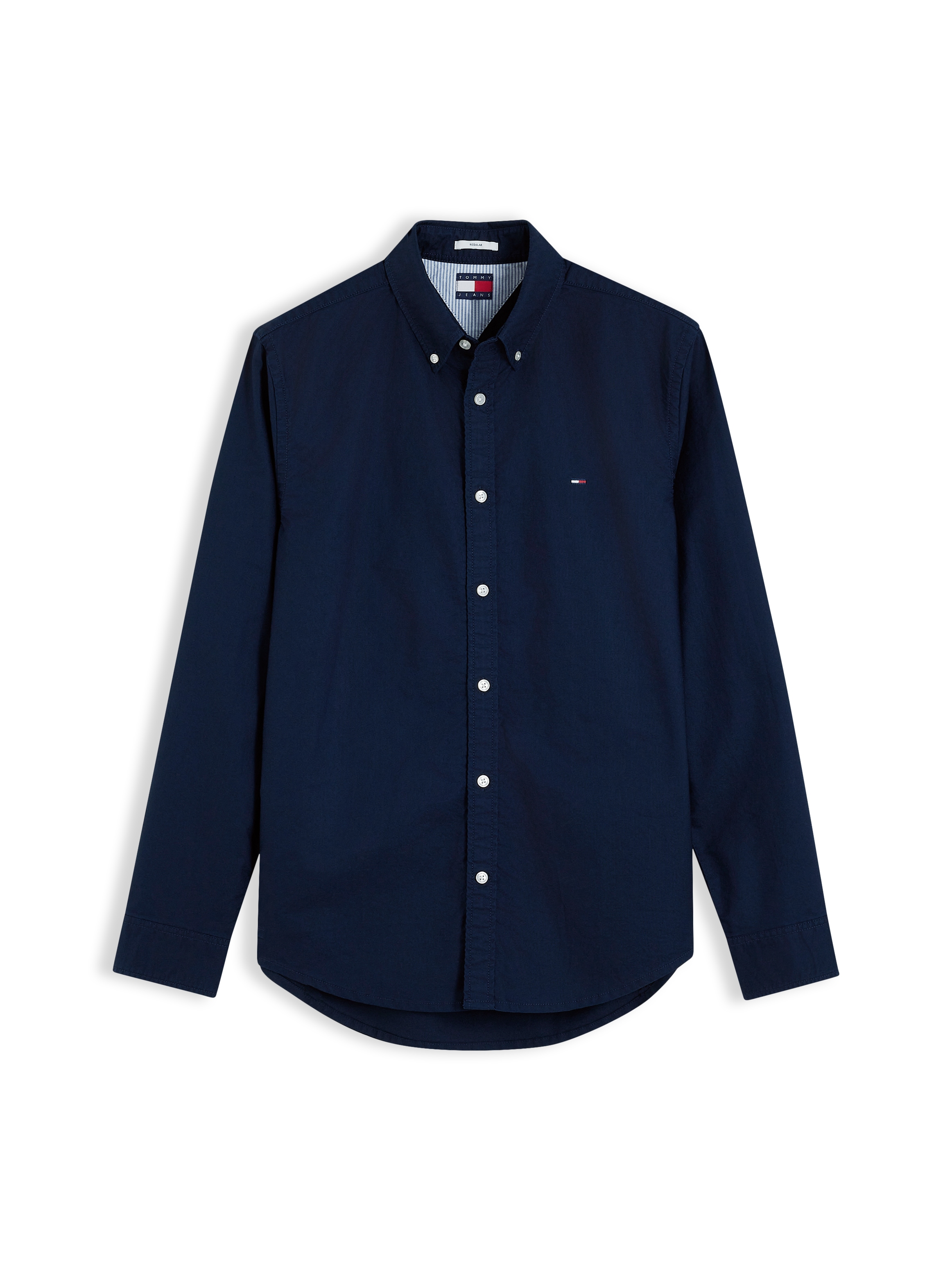 Tommy Jeans Langarmhemd »REGULAR OXFORD SHIRT« Regular fit mit Button-Down-Kragen