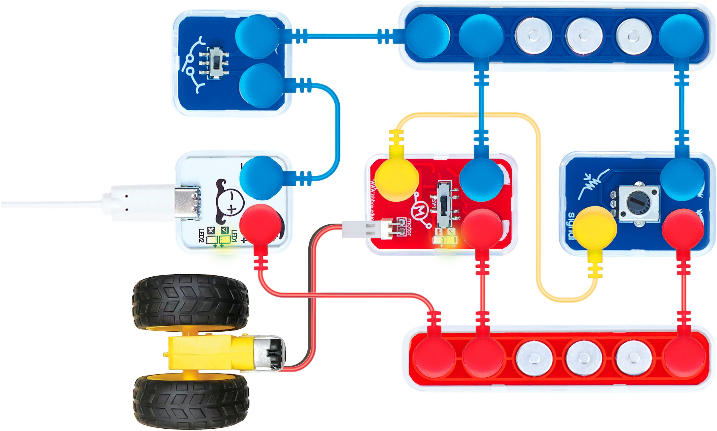 Hape Experimentierkasten »Forscher Schaltkreise-Set Basic«